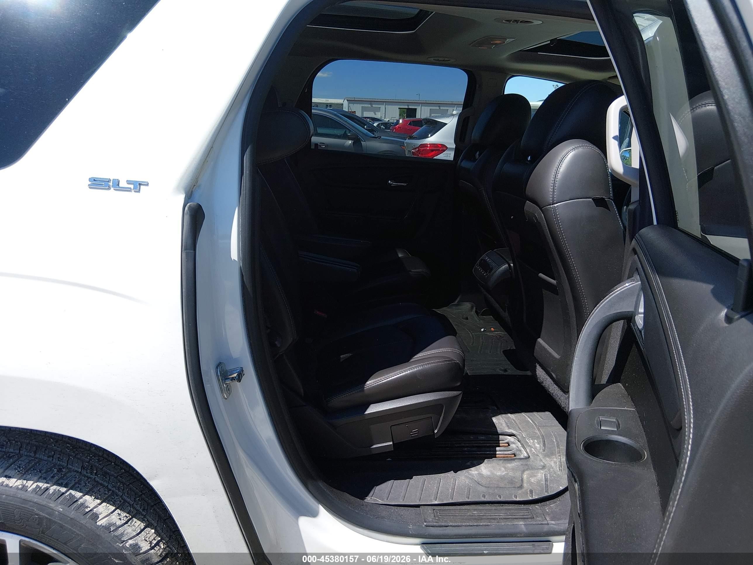 2014 Gmc Acadia Slt-1 Белый vin: 1GKKRRKDXEJ229018