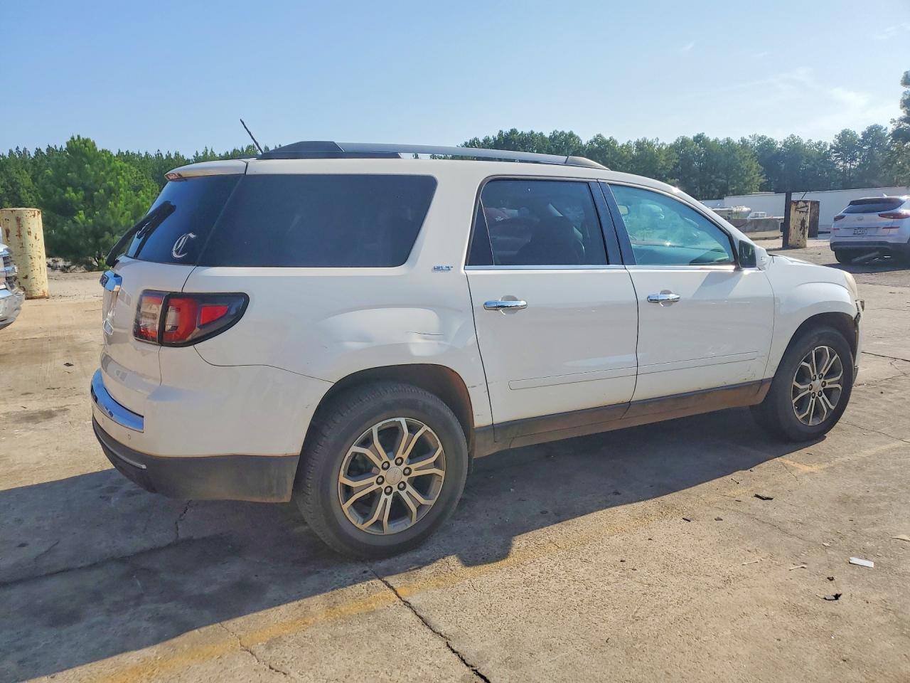 2014 Gmc Acadia Slt-1 White vin: 1GKKRRKDXEJ274315