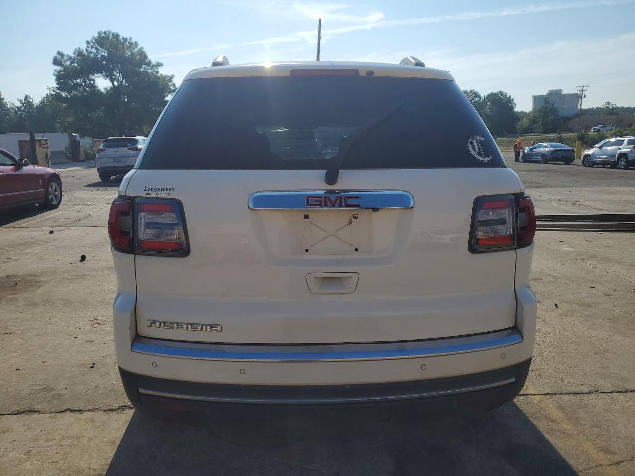 2014 Gmc Acadia Slt-1 White vin: 1GKKRRKDXEJ274315