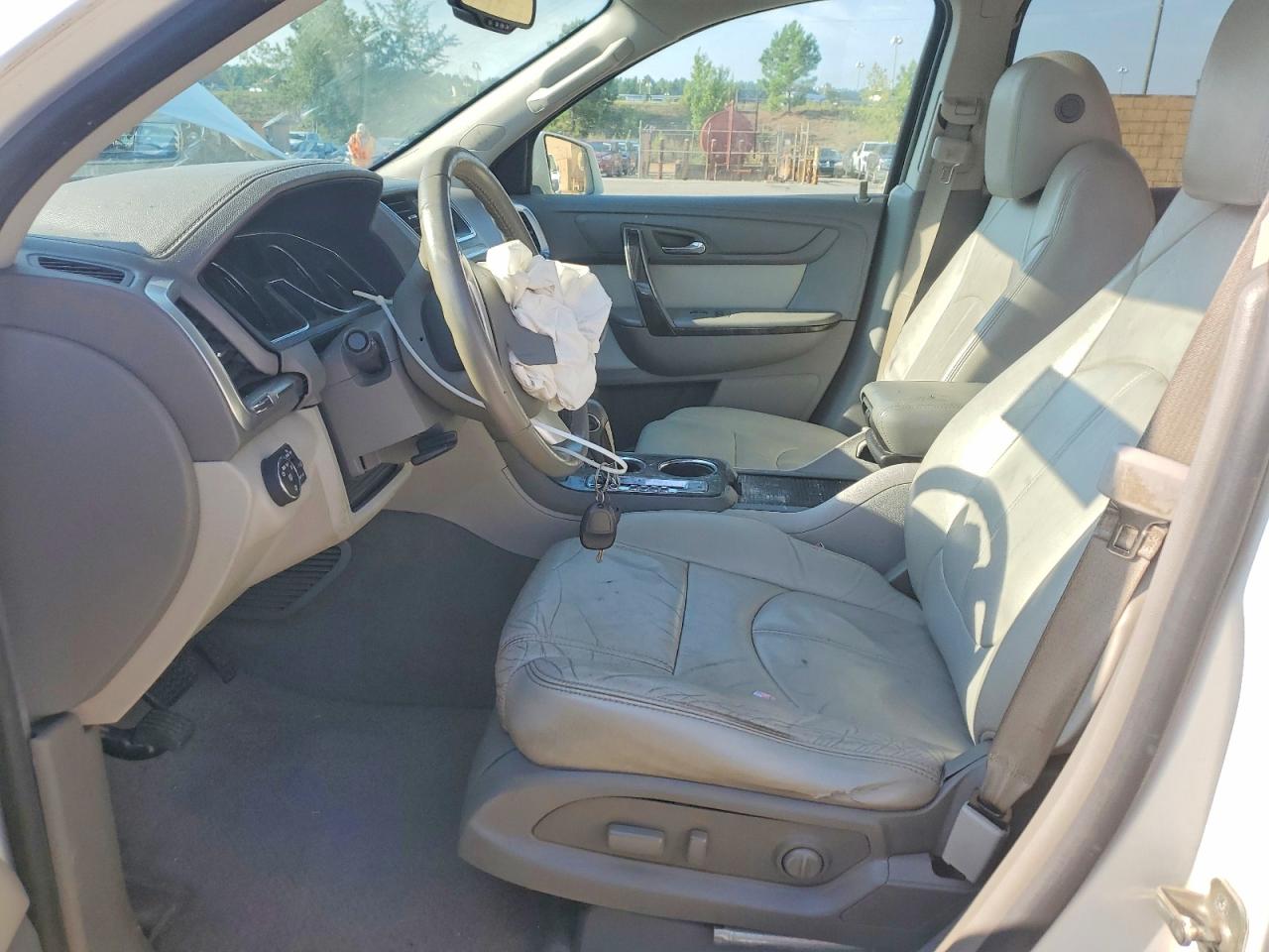 2014 Gmc Acadia Slt-1 White vin: 1GKKRRKDXEJ274315