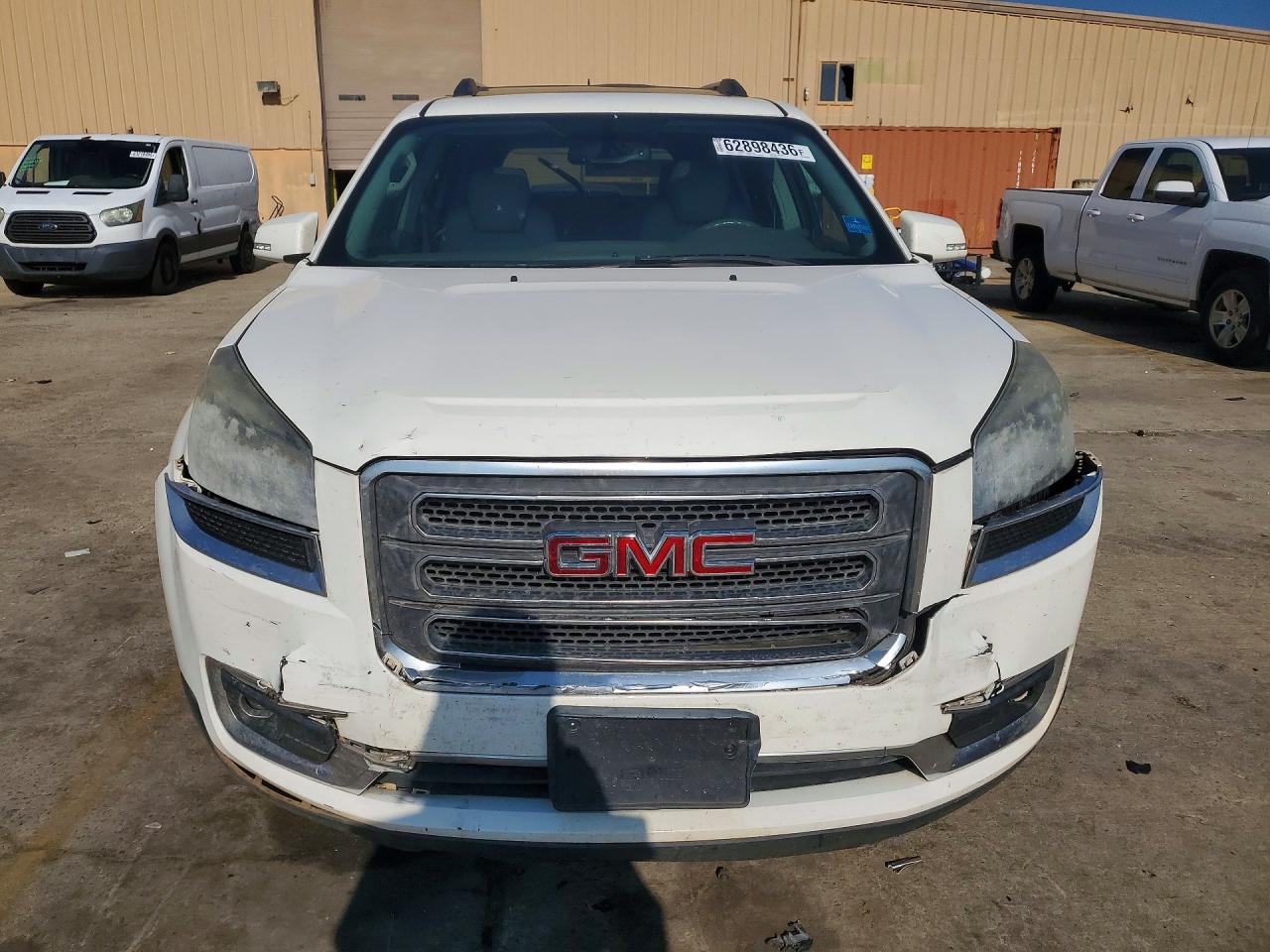 2014 Gmc Acadia Slt-1 White vin: 1GKKRRKDXEJ274315