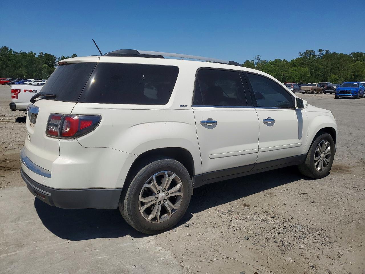 2014 Gmc Acadia Slt-1 Белый vin: 1GKKRRKDXEJ289817