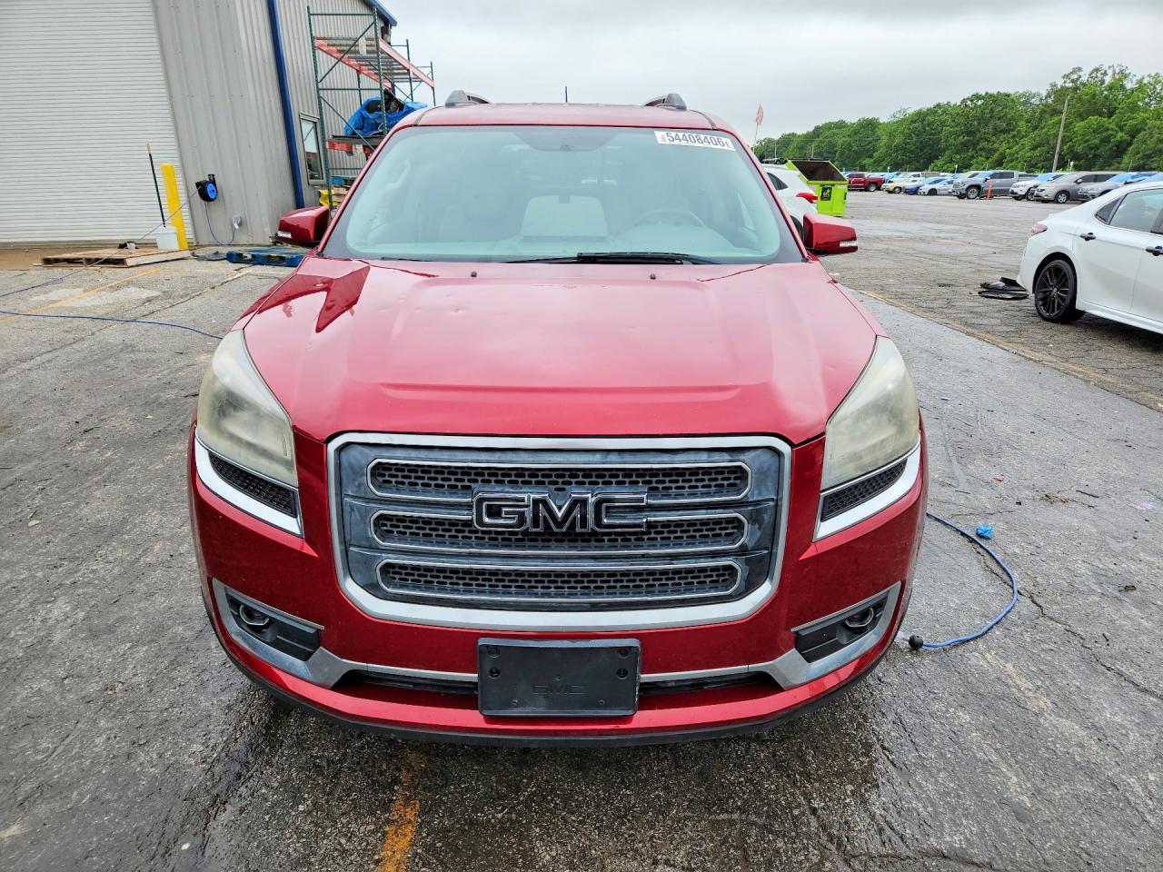 2014 Gmc Acadia Slt-1 Red vin: 1GKKRRKDXEJ324114