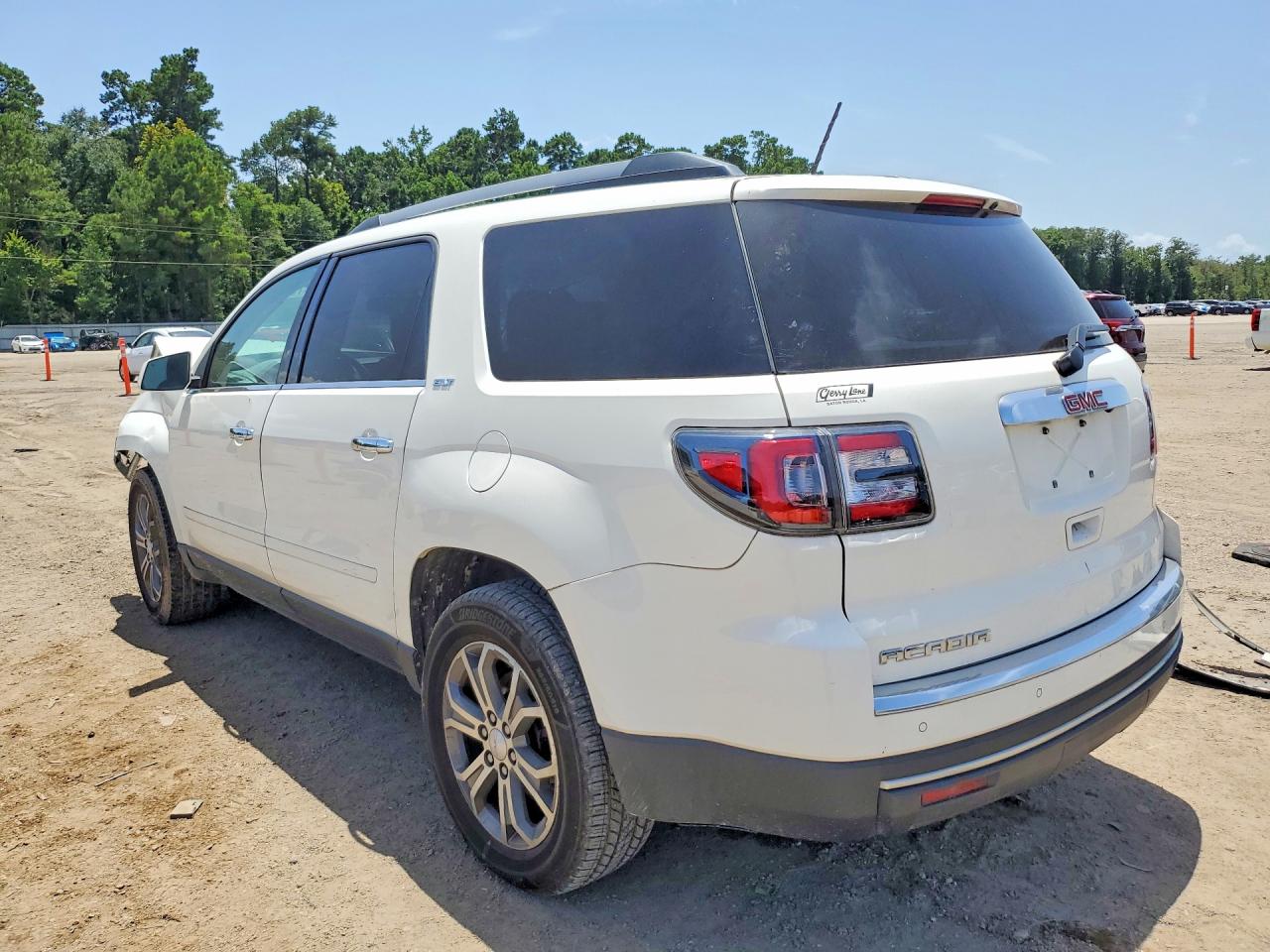 2015 Gmc Acadia Slt-1 White vin: 1GKKRRKDXFJ107602