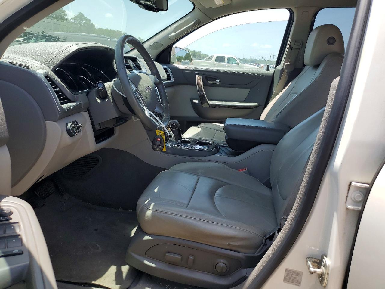 2015 Gmc Acadia Slt-1 White vin: 1GKKRRKDXFJ107602