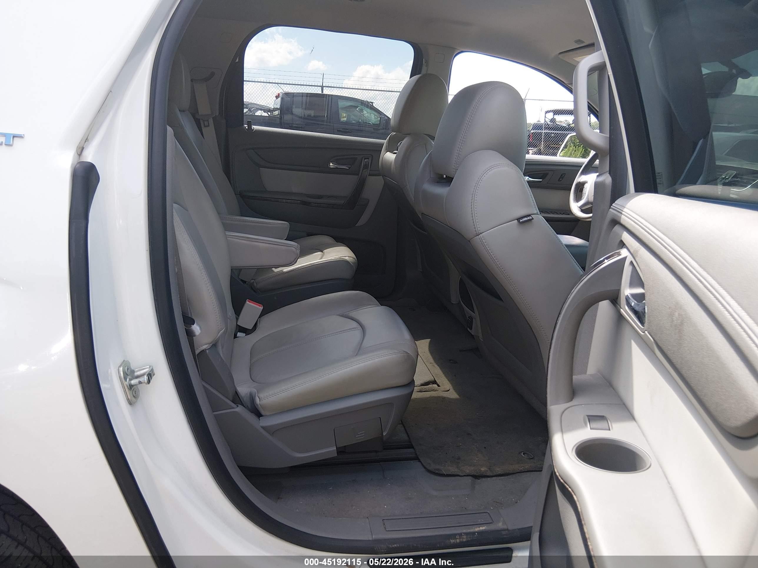 2015 Gmc Acadia Slt-1 White vin: 1GKKRRKDXFJ112265
