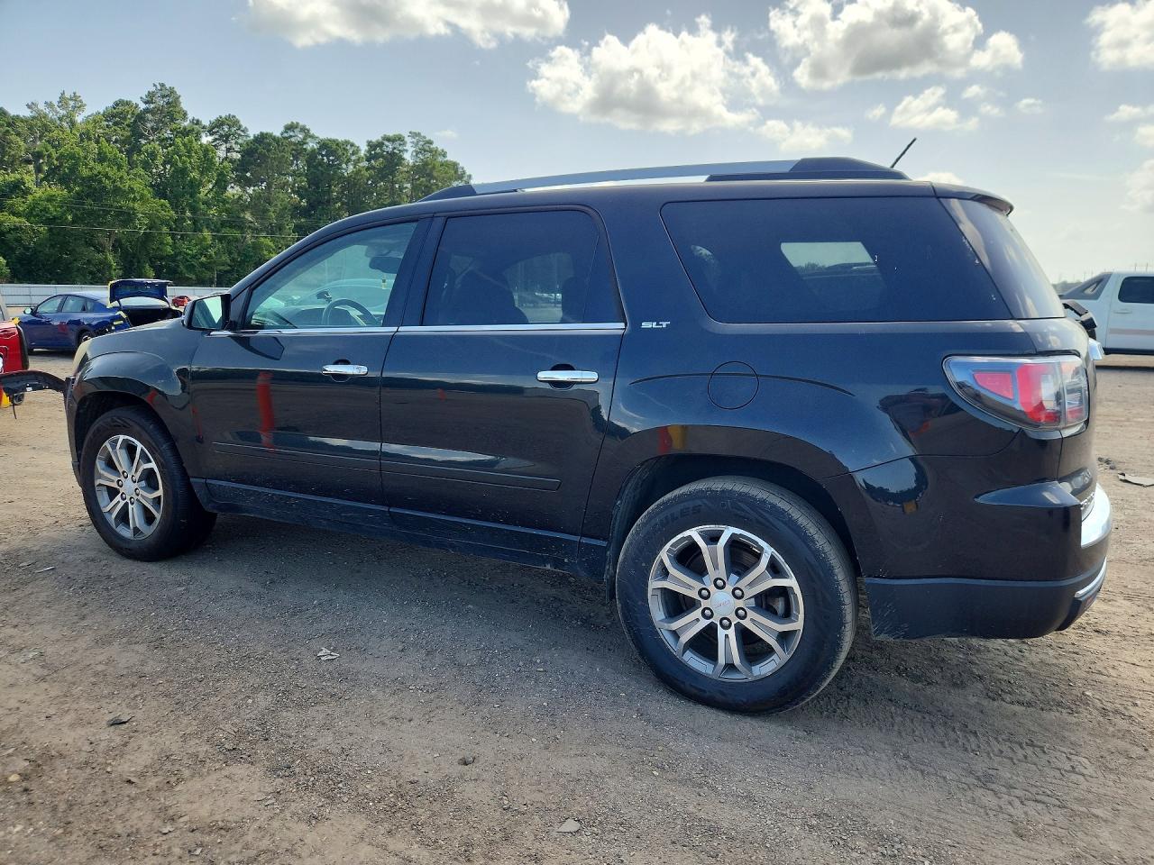 2015 Gmc Acadia Slt-1 Black vin: 1GKKRRKDXFJ143984
