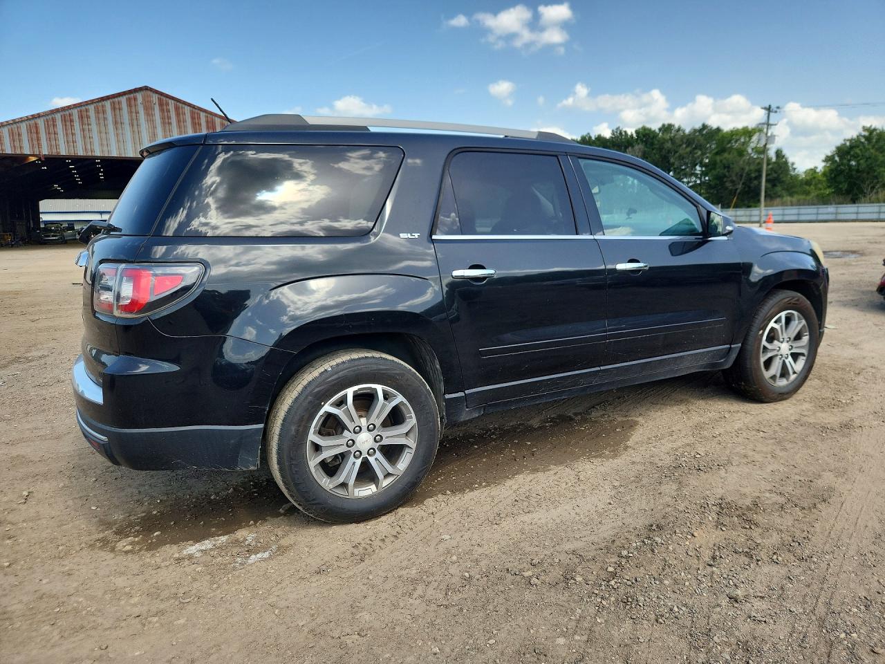 2015 Gmc Acadia Slt-1 Black vin: 1GKKRRKDXFJ143984