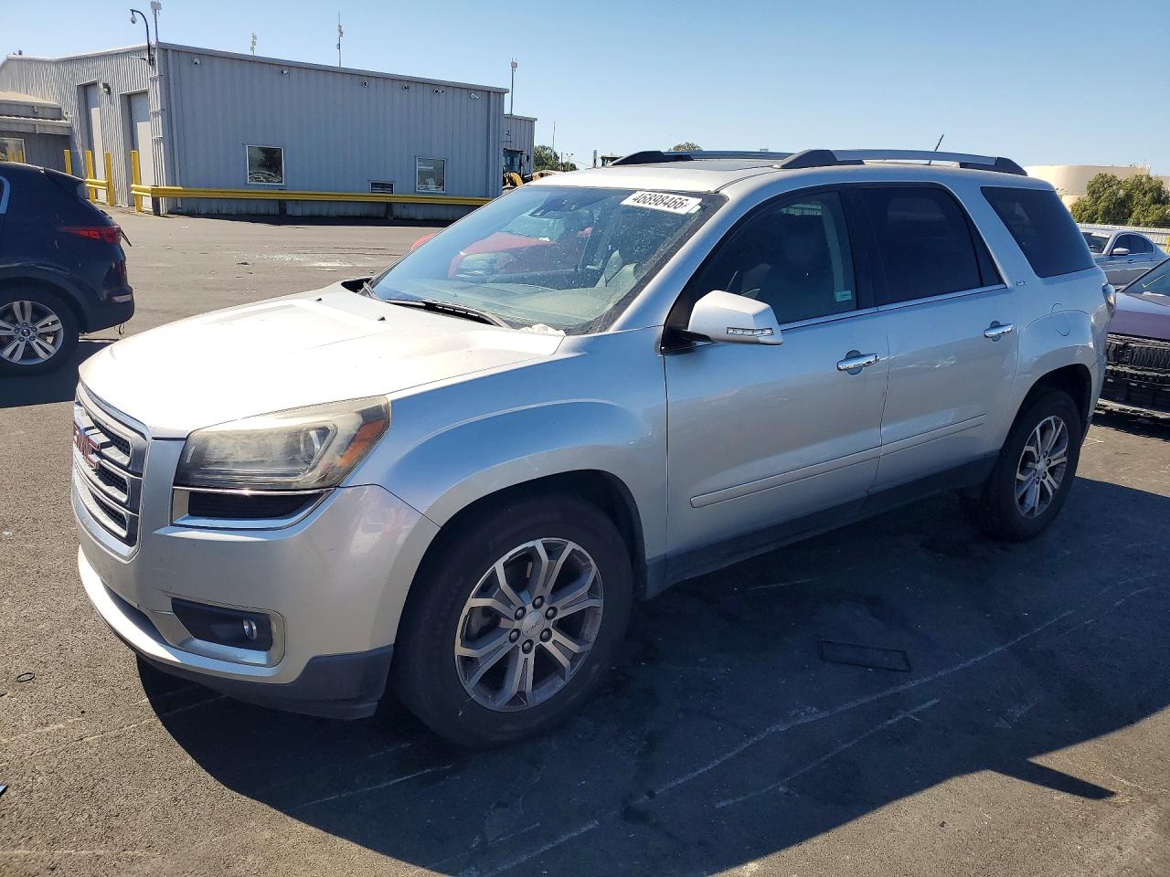 2015 Gmc Acadia Slt-1 Silver vin: 1GKKRRKDXFJ230378