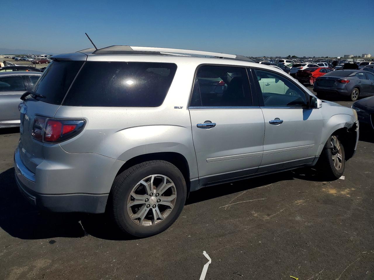 2015 Gmc Acadia Slt-1 Silver vin: 1GKKRRKDXFJ230378