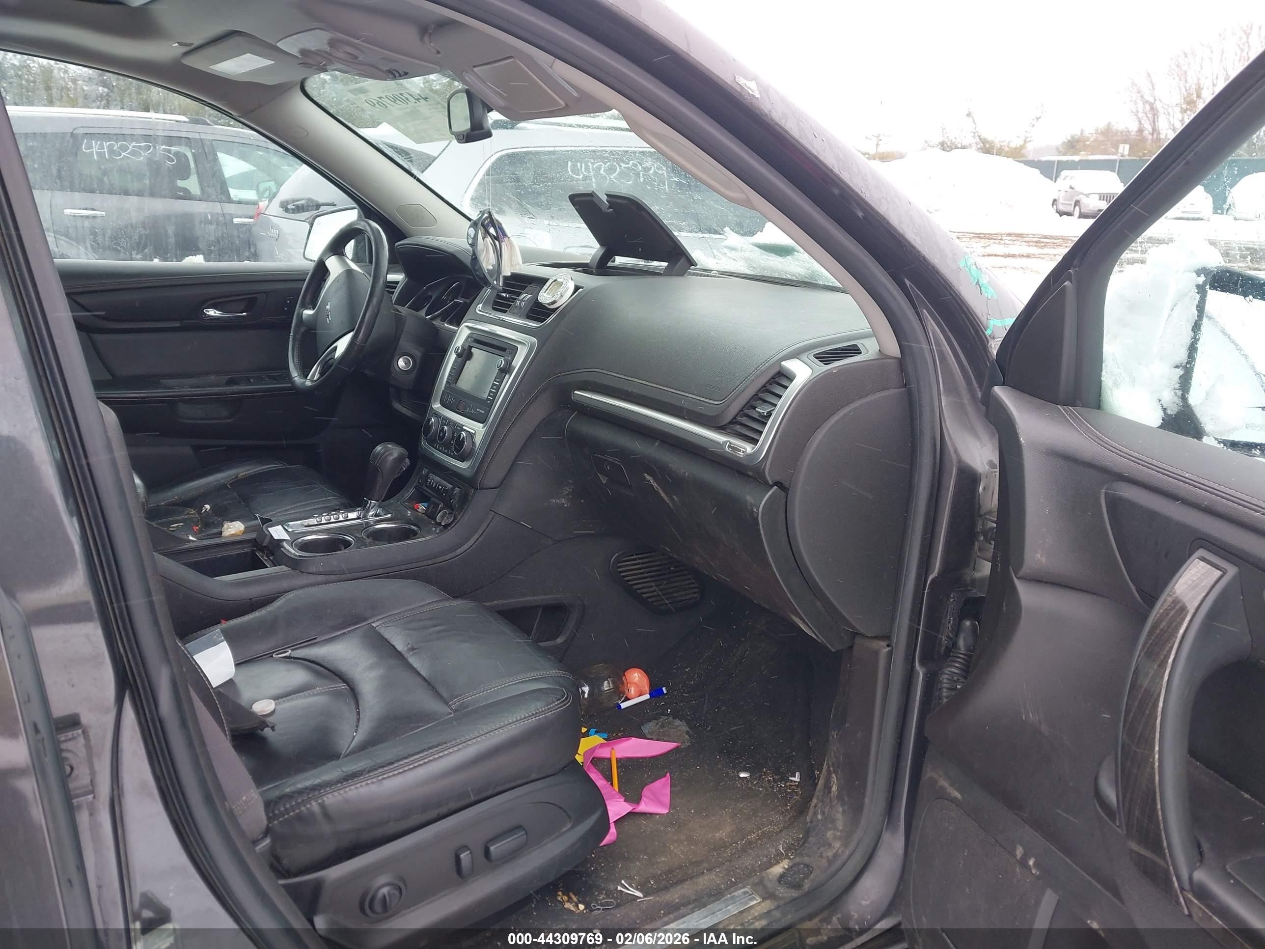2015 Gmc Acadia Slt-1 Black vin: 1GKKRRKDXFJ234480
