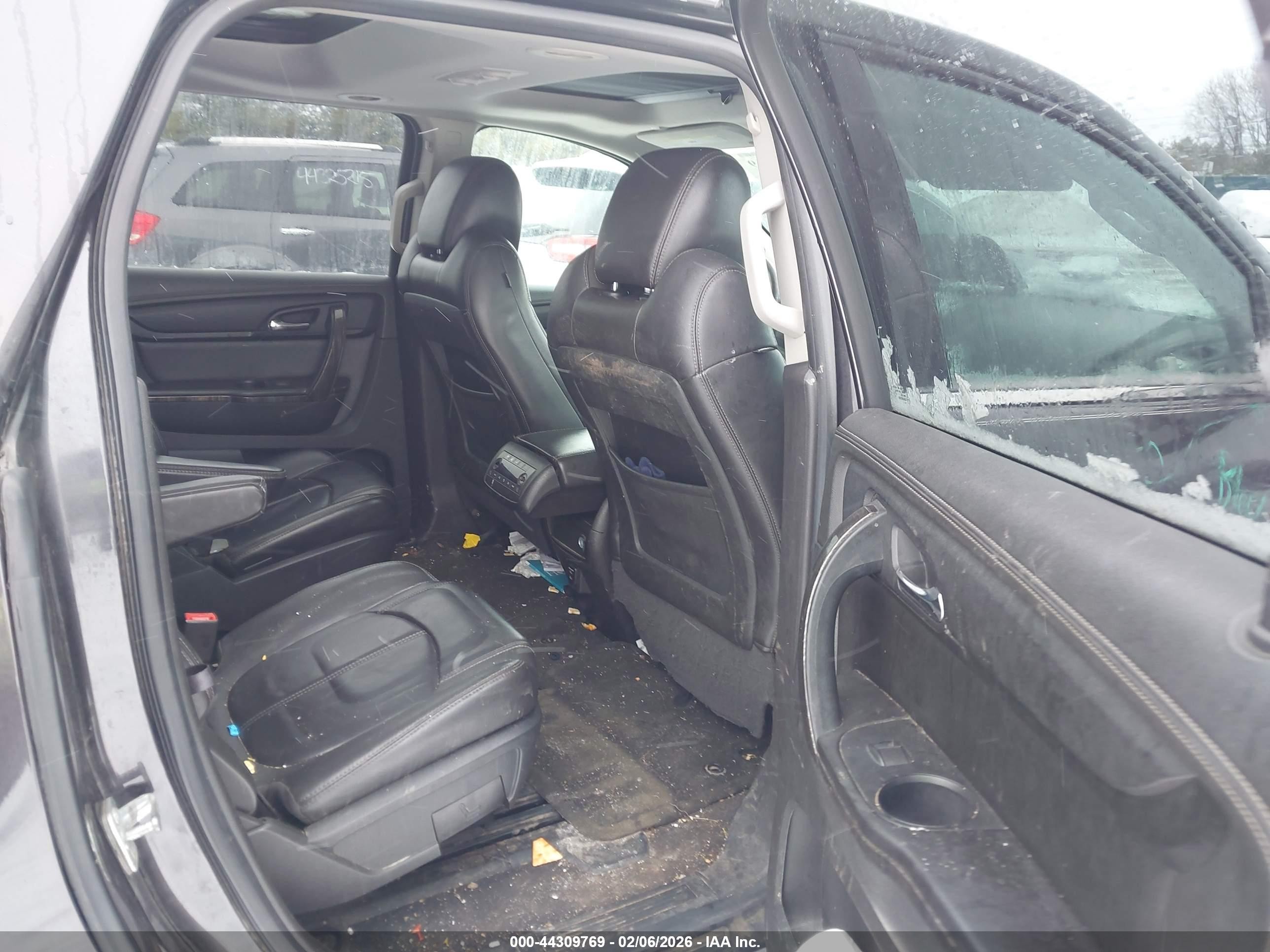 2015 Gmc Acadia Slt-1 Black vin: 1GKKRRKDXFJ234480