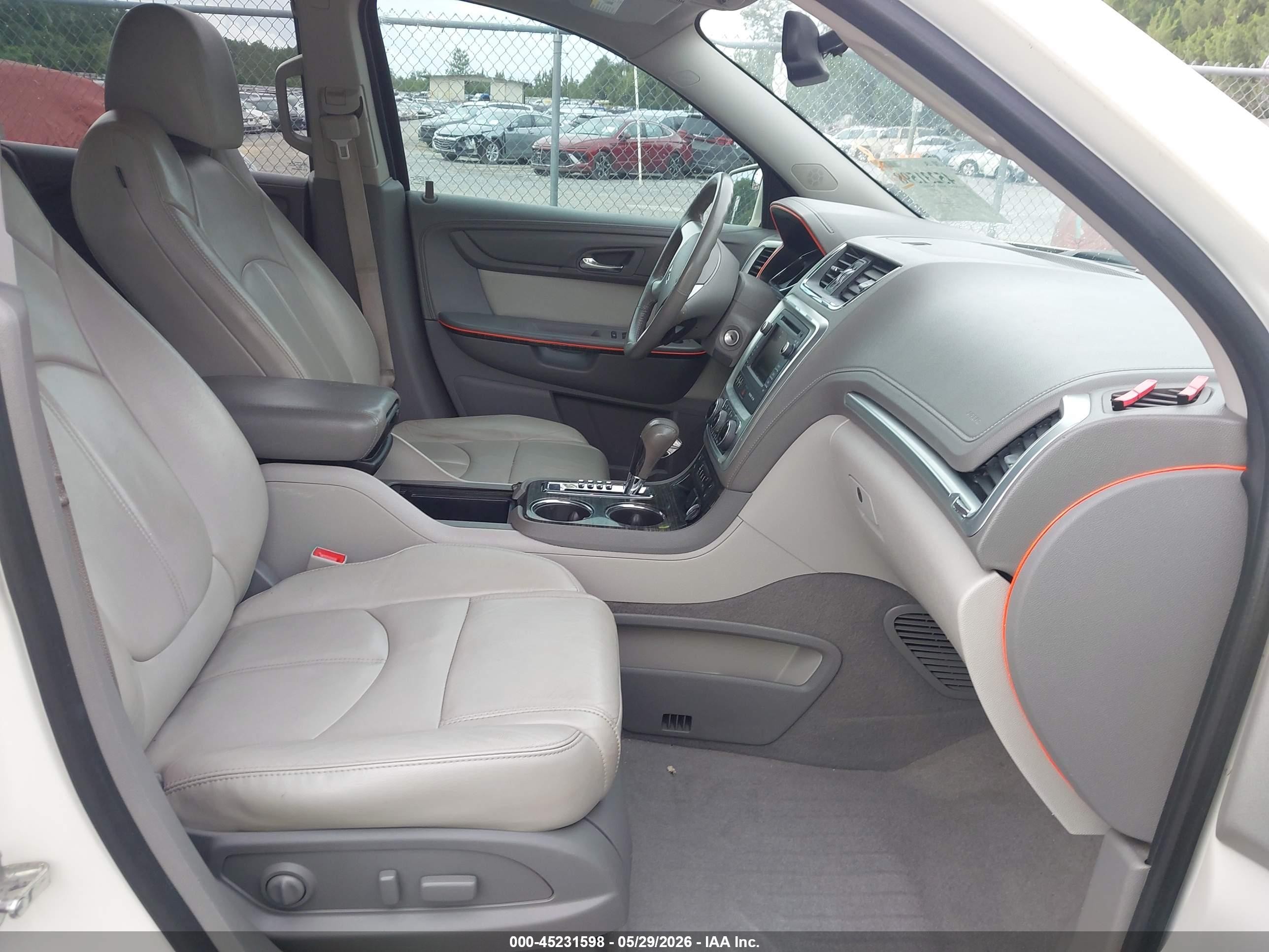 2015 Gmc Acadia Slt-1 White vin: 1GKKRRKDXFJ270217