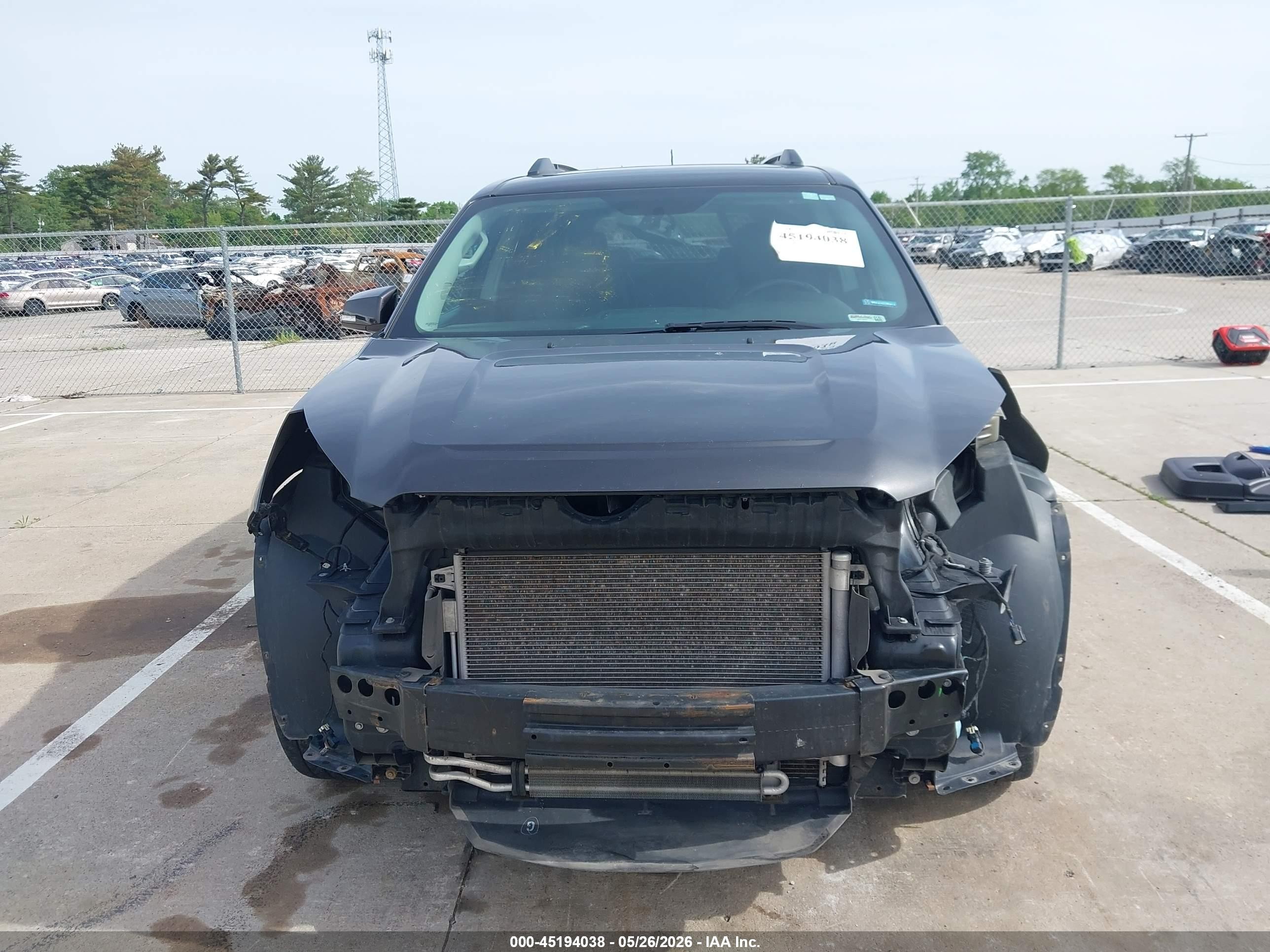 2015 Gmc Acadia Slt-1 Gray vin: 1GKKRRKDXFJ346356