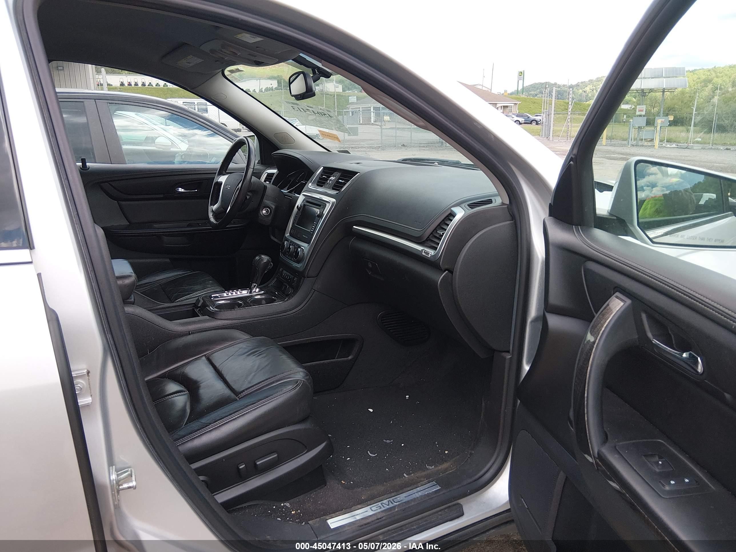 2015 Gmc Acadia Slt-1 Silver vin: 1GKKRRKDXFJ354943