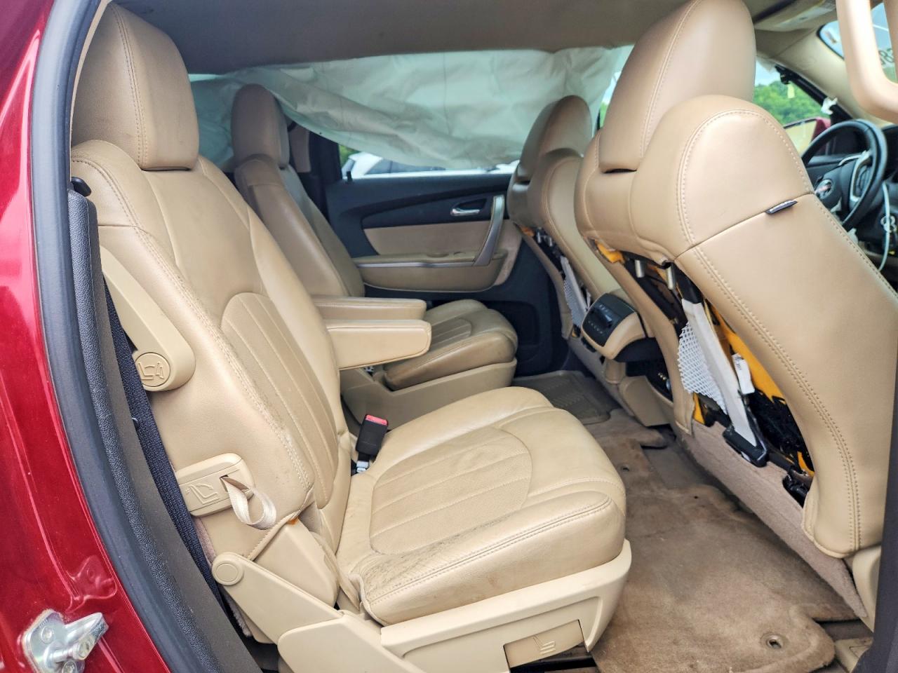 2011 Gmc Acadia Slt-2 Red vin: 1GKKRSED0BJ203414
