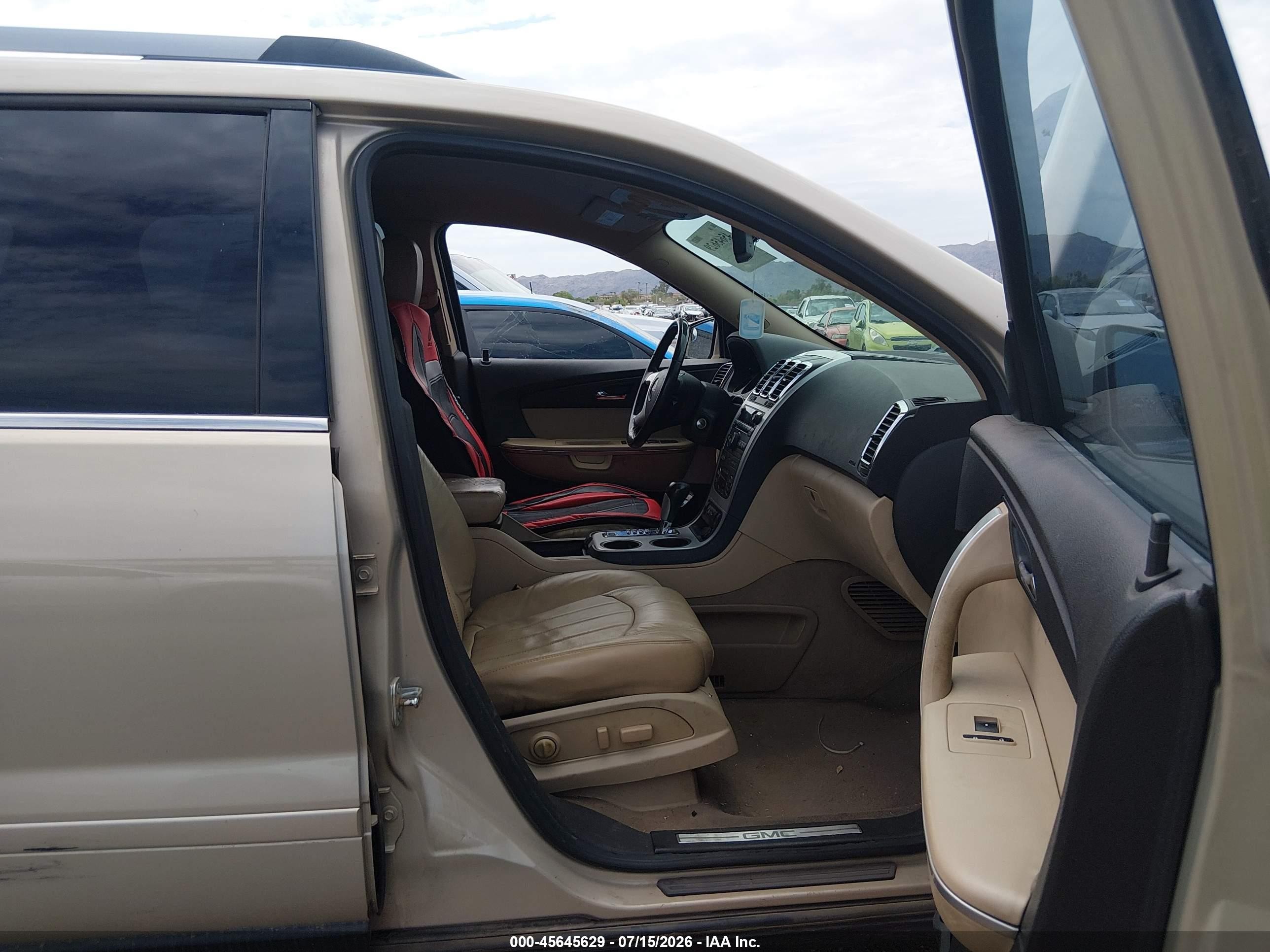 2012 Gmc Acadia Slt-2 Желто-коричневый vin: 1GKKRSED1CJ141961