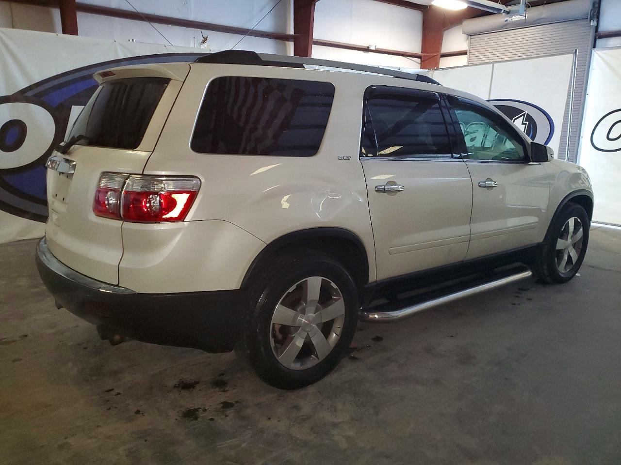 2011 Gmc Acadia Slt White vin: 1GKKRSED4BJ209863
