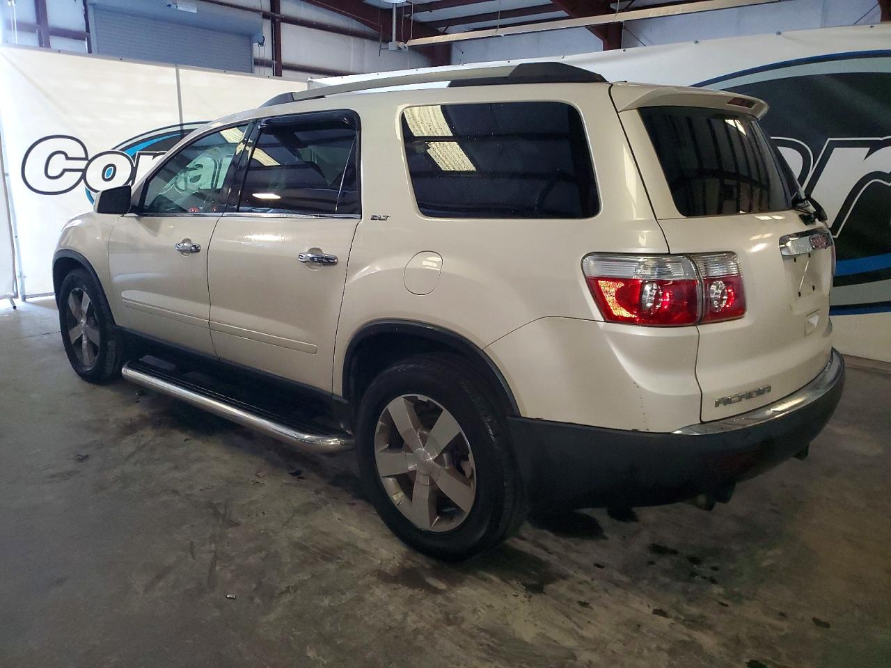 2011 Gmc Acadia Slt White vin: 1GKKRSED4BJ209863