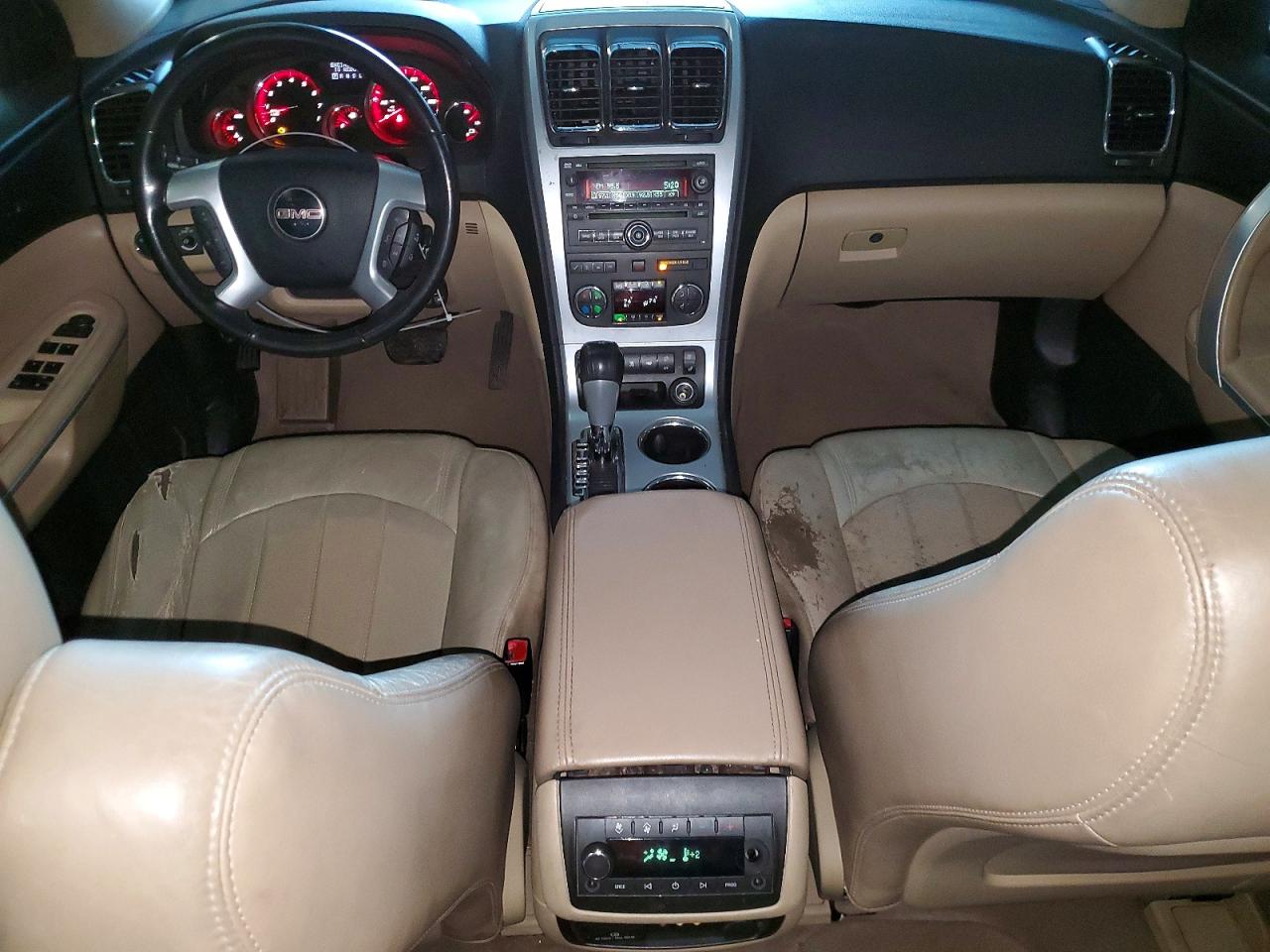 2011 Gmc Acadia Slt White vin: 1GKKRSED4BJ209863