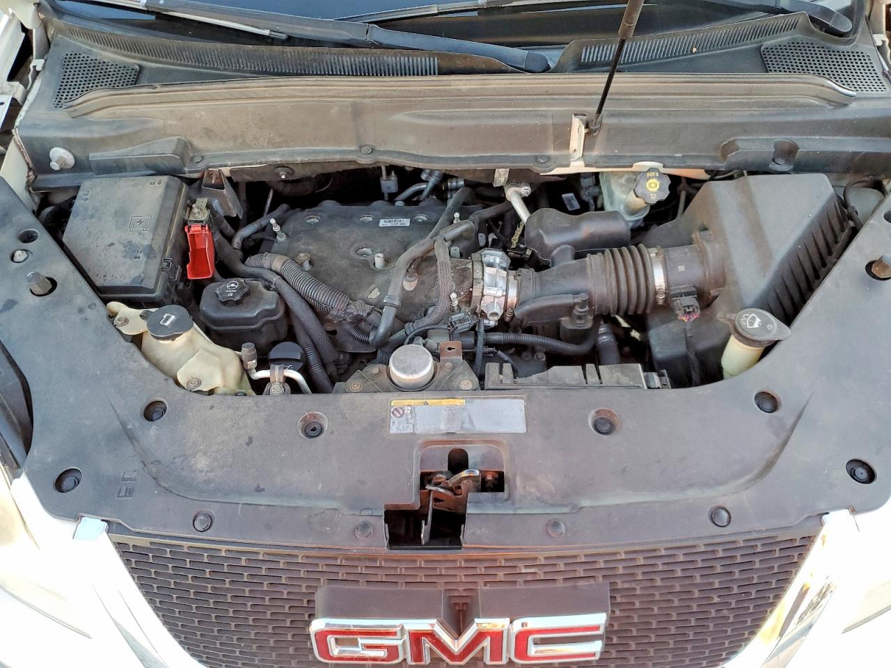 2011 Gmc Acadia Slt White vin: 1GKKRSED4BJ209863
