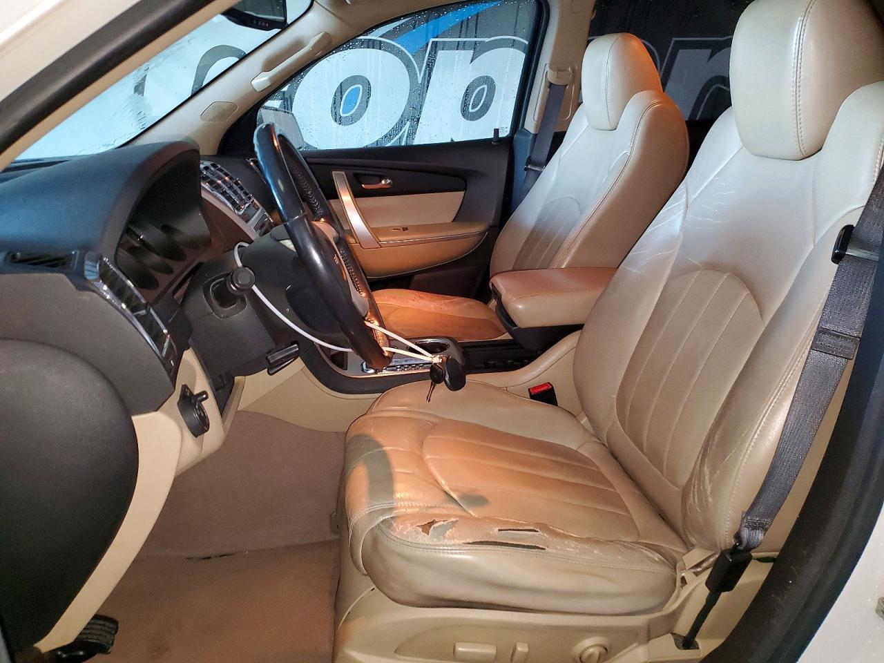 2011 Gmc Acadia Slt White vin: 1GKKRSED4BJ209863