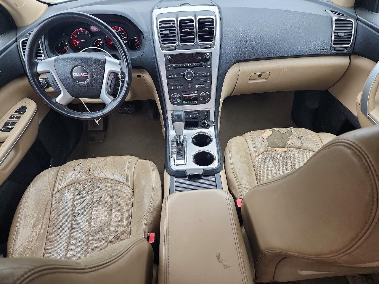 2011 Gmc Acadia Slt-2 White vin: 1GKKRSED4BJ340551