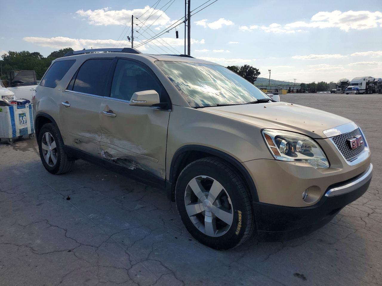 2012 Gmc Acadia Slt-2 Cream vin: 1GKKRSED5CJ165082