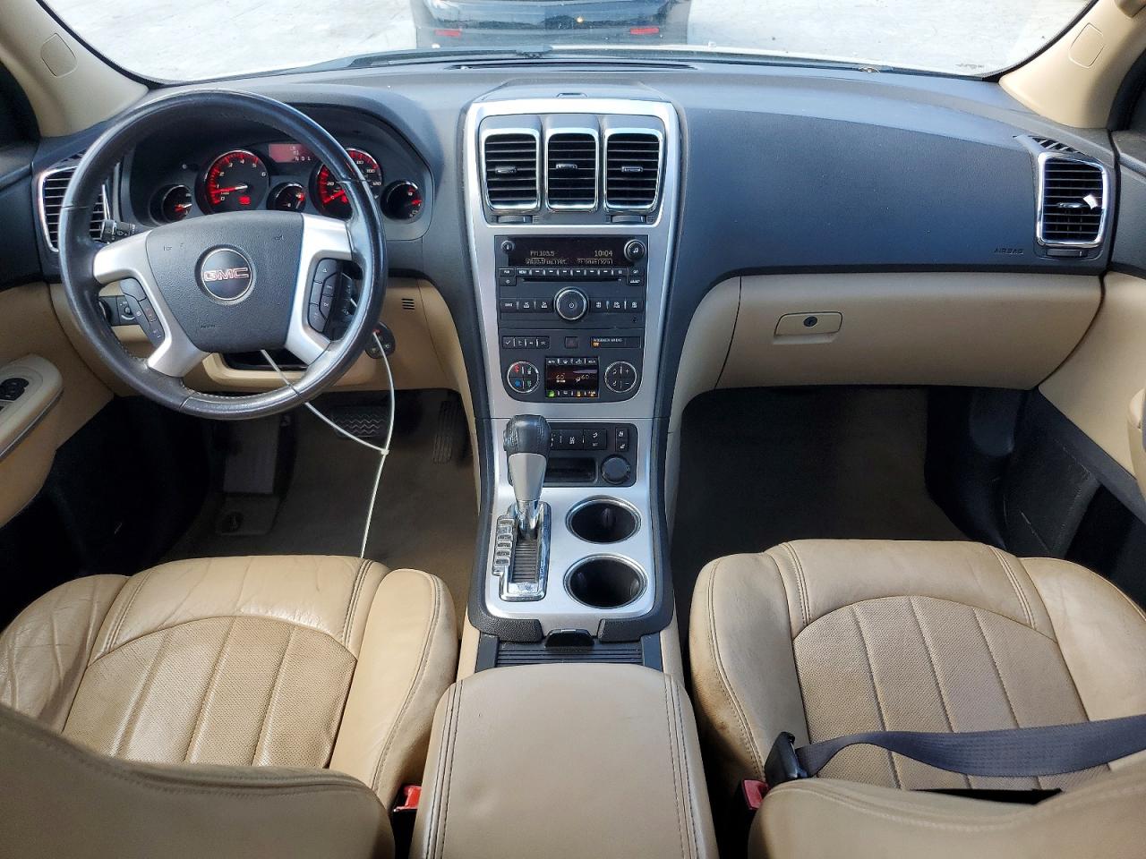 2012 Gmc Acadia Slt-2 Cream vin: 1GKKRSED5CJ165082