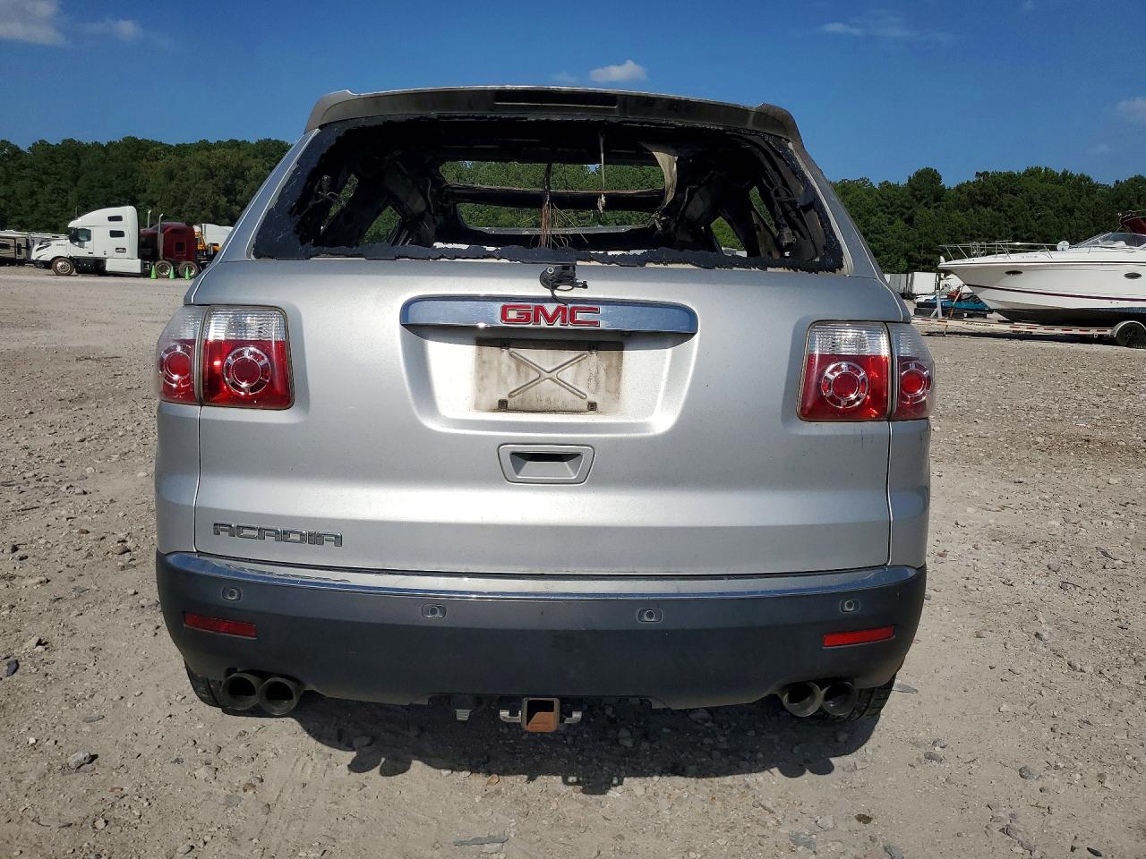 2011 Gmc Acadia Slt-2 Silver vin: 1GKKRSED6BJ263214