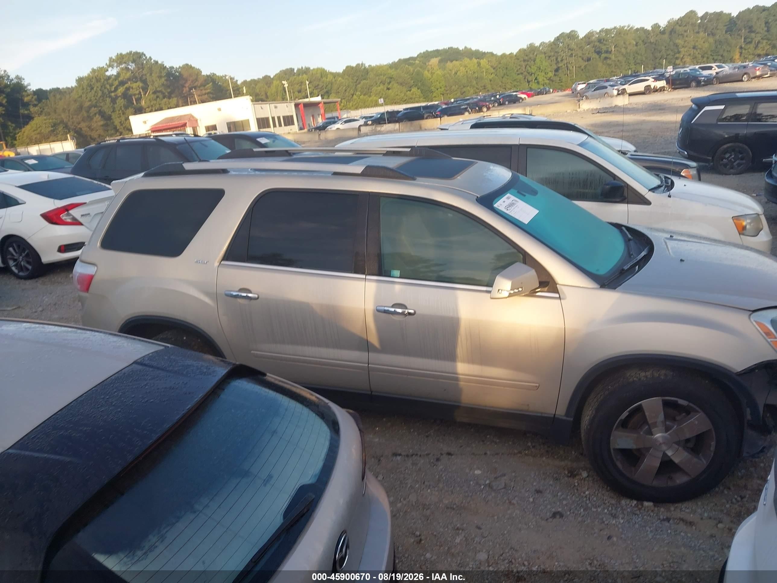 2012 Gmc Acadia Slt-2 Желто-коричневый vin: 1GKKRSED9CJ238521