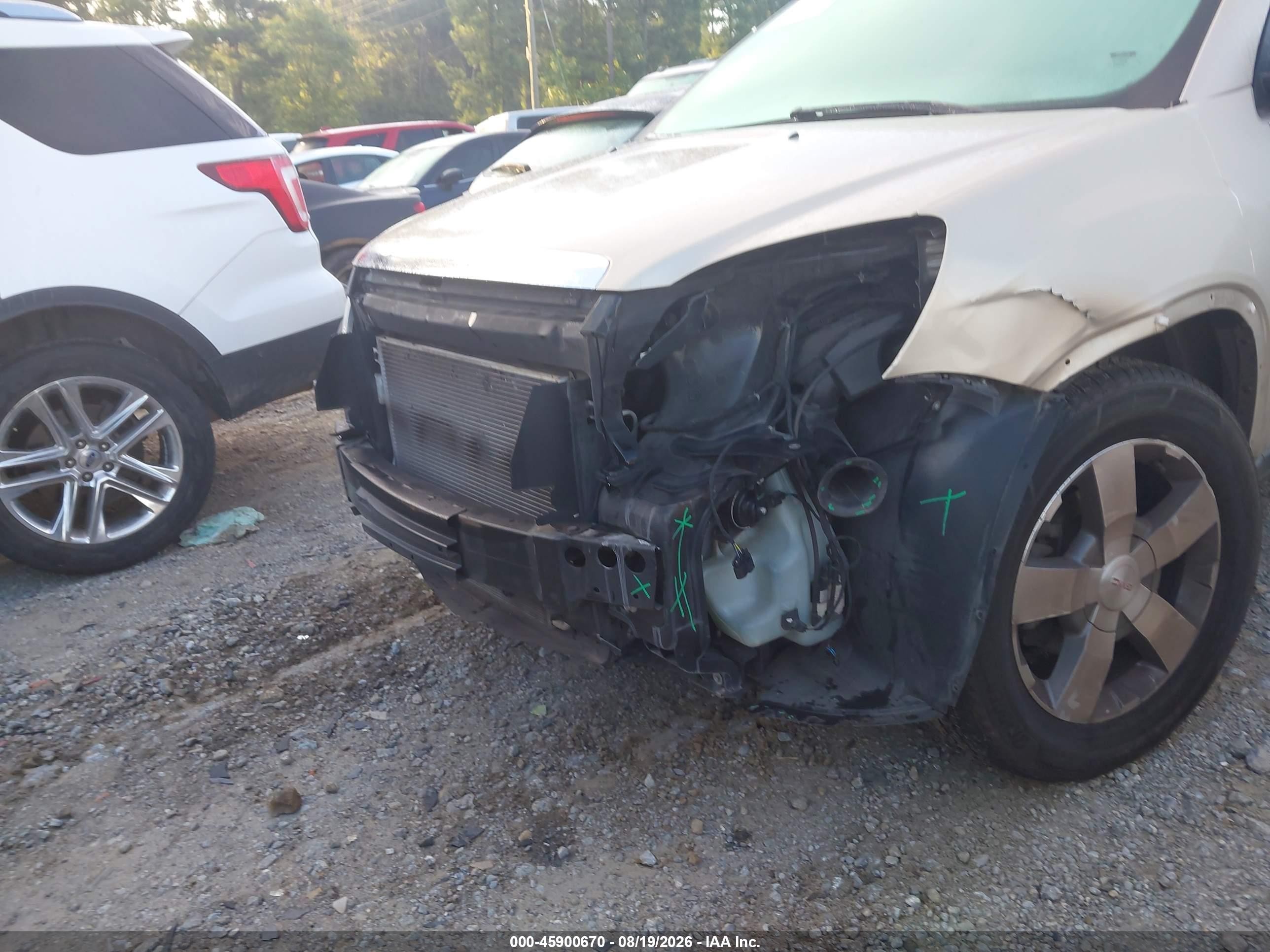 2012 Gmc Acadia Slt-2 Желто-коричневый vin: 1GKKRSED9CJ238521