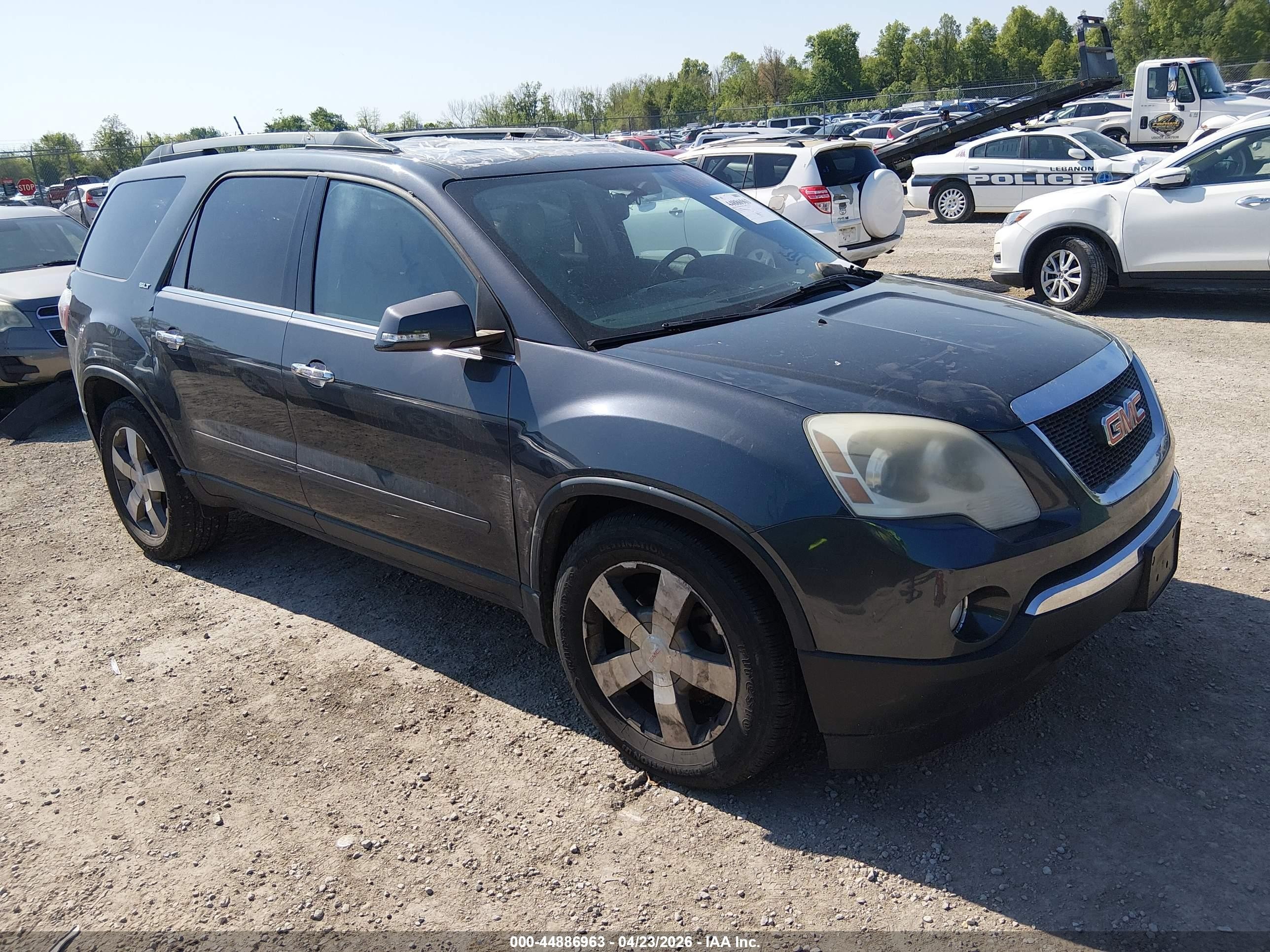 2012 Gmc Acadia Slt-2 Gray vin: 1GKKRSED9CJ288545