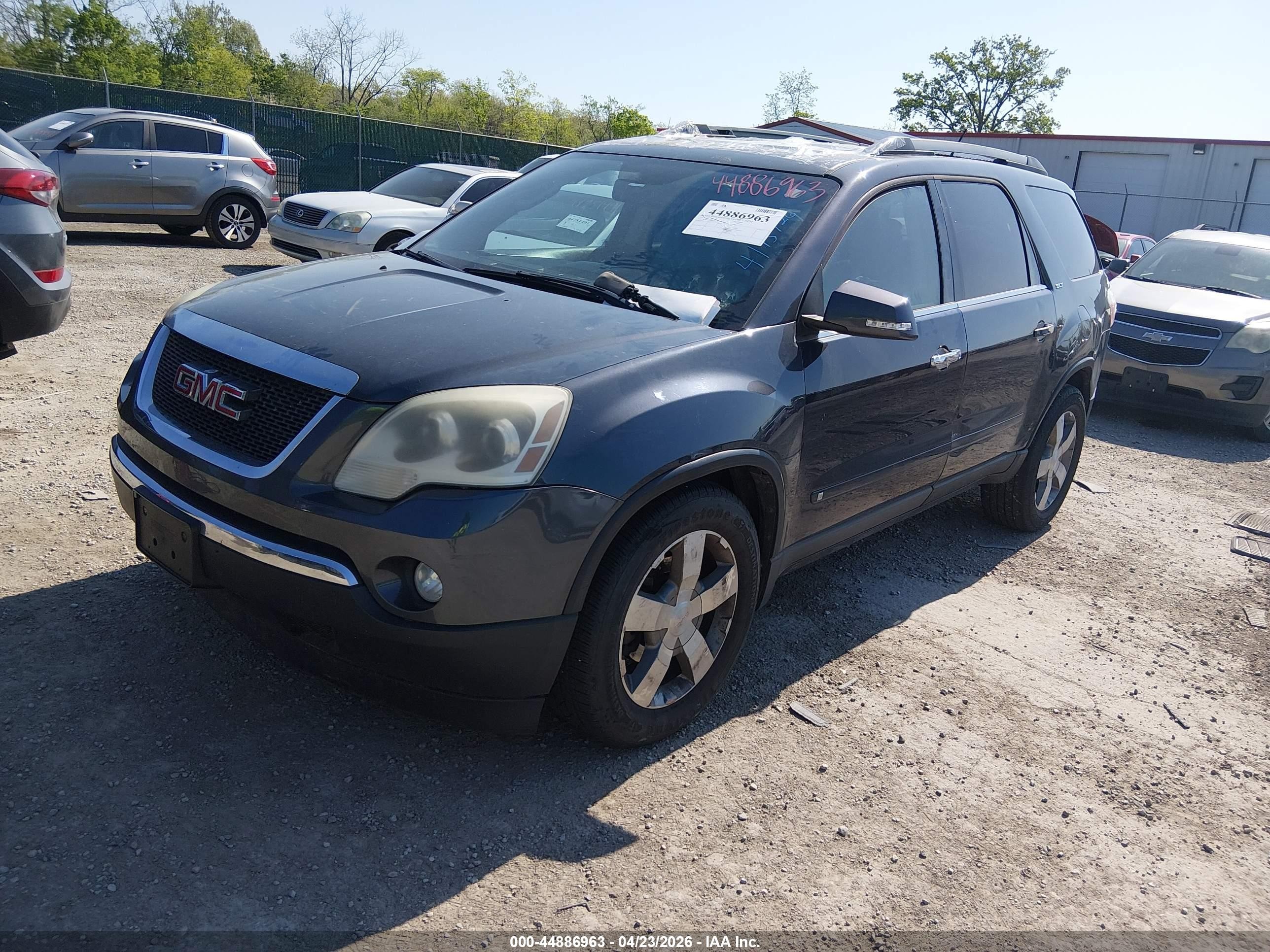 2012 Gmc Acadia Slt-2 Gray vin: 1GKKRSED9CJ288545