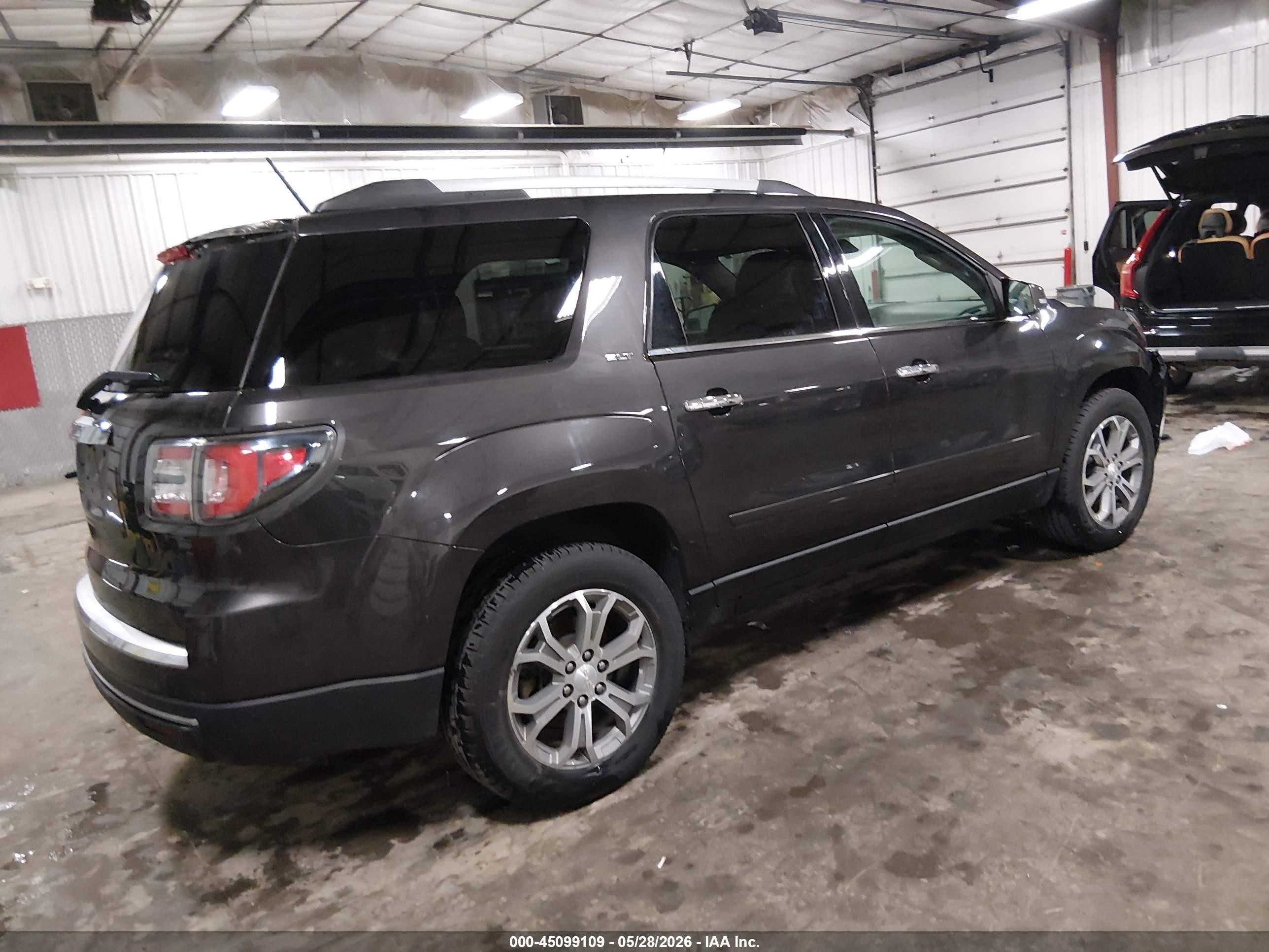2014 Gmc Acadia Slt-2 Black vin: 1GKKRSKD0EJ362541