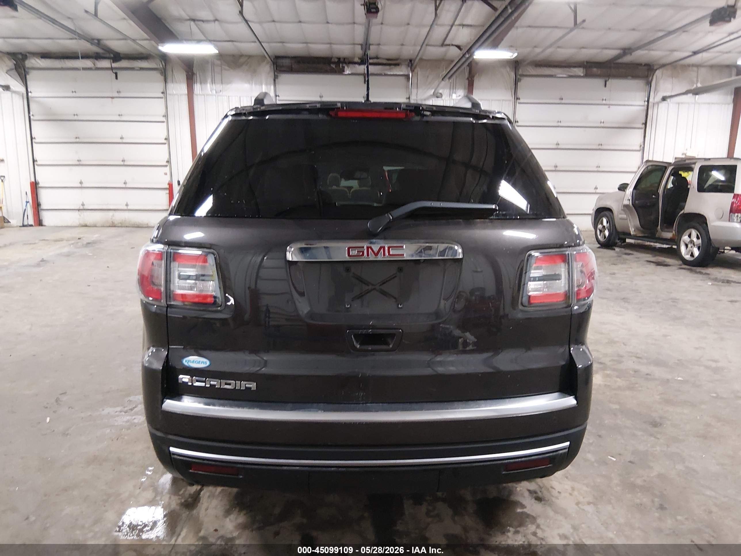 2014 Gmc Acadia Slt-2 Black vin: 1GKKRSKD0EJ362541