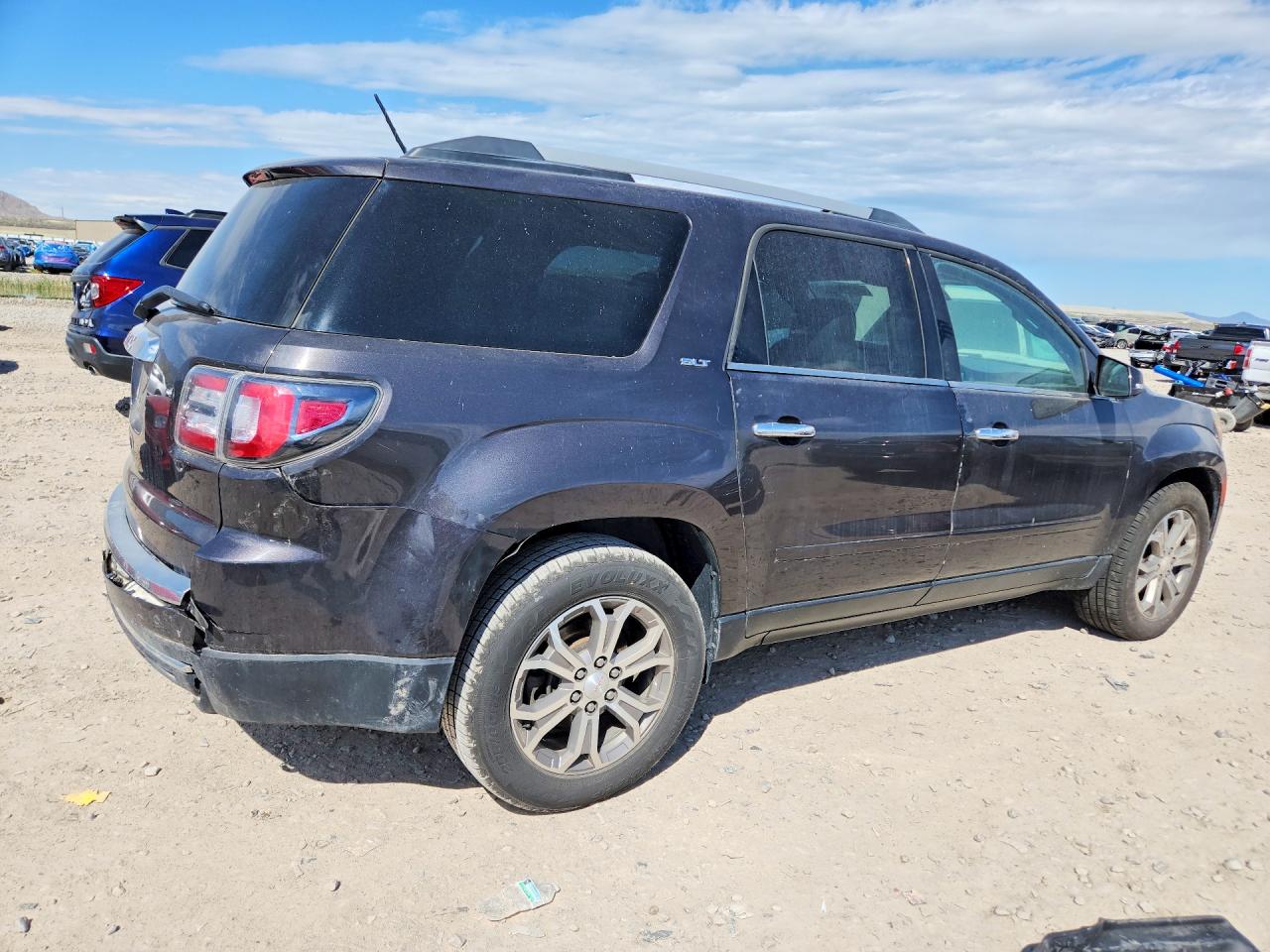 2015 Gmc Acadia Slt-2 Gray vin: 1GKKRSKD0FJ291343