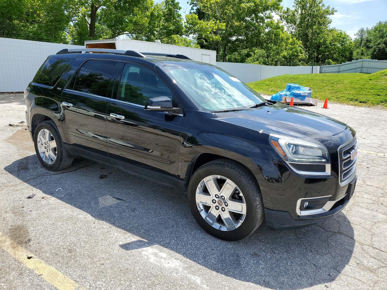 2017 Gmc Acadia Limited Slt-2 Black vin: 1GKKRSKD1HJ176236