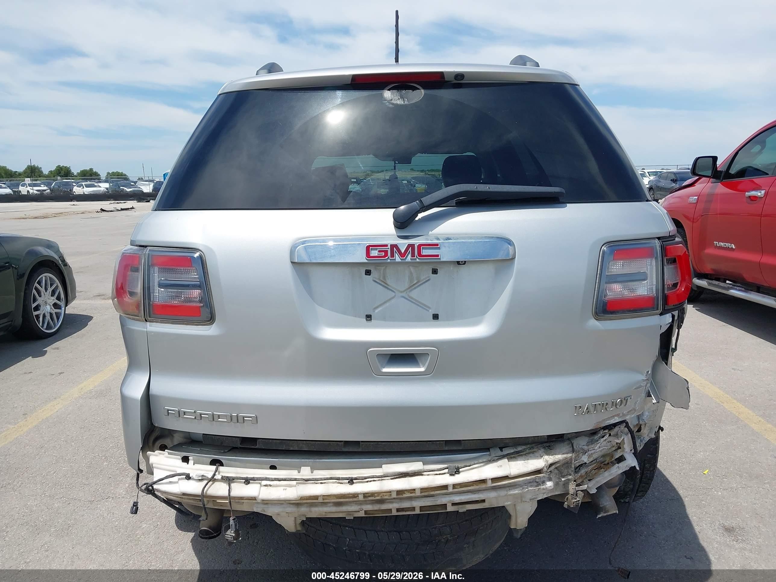 2014 Gmc Acadia Slt-2 Silver vin: 1GKKRSKD2EJ191386