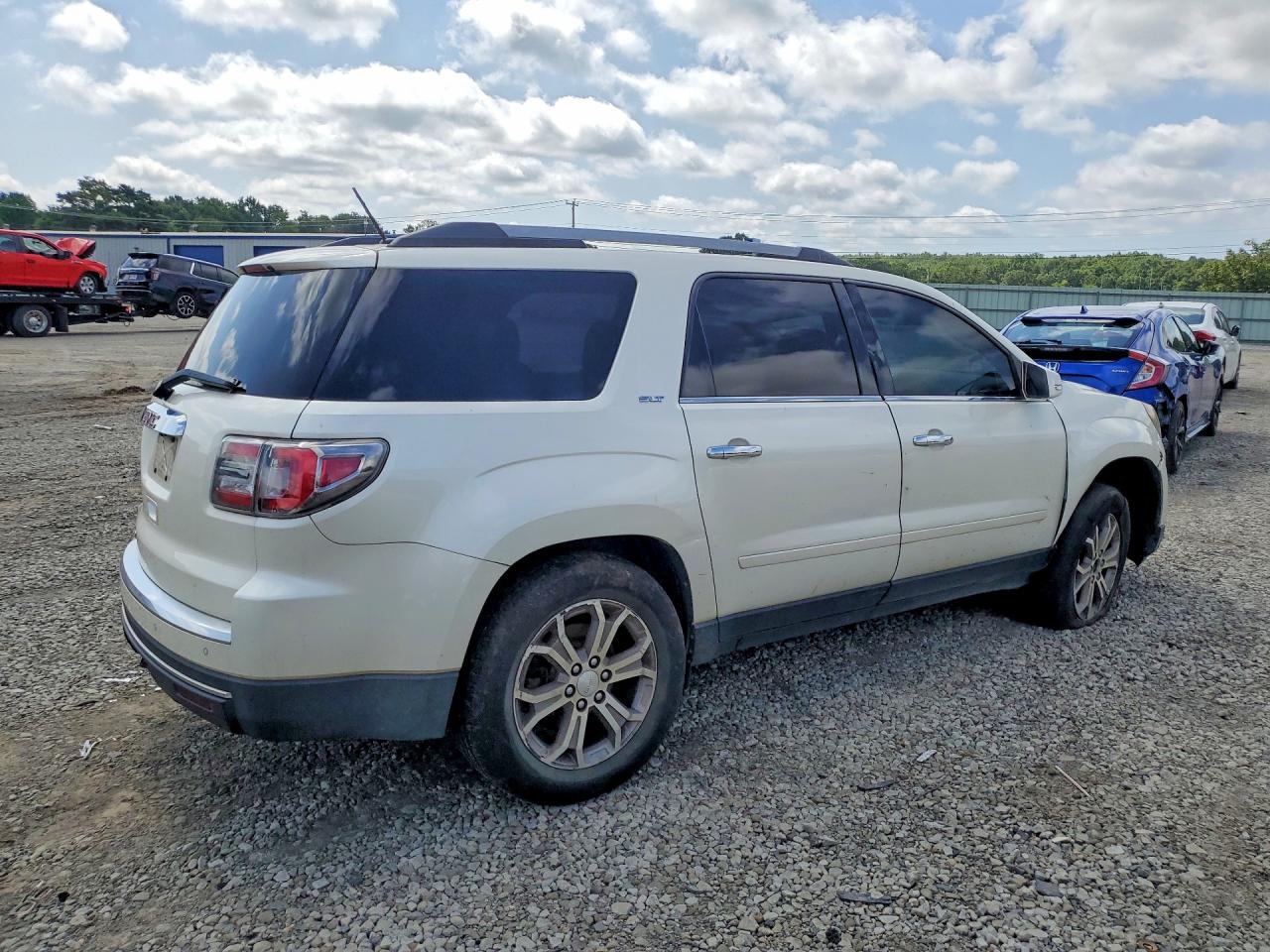 2013 Gmc Acadia Slt-2 Белый vin: 1GKKRSKD7DJ199871