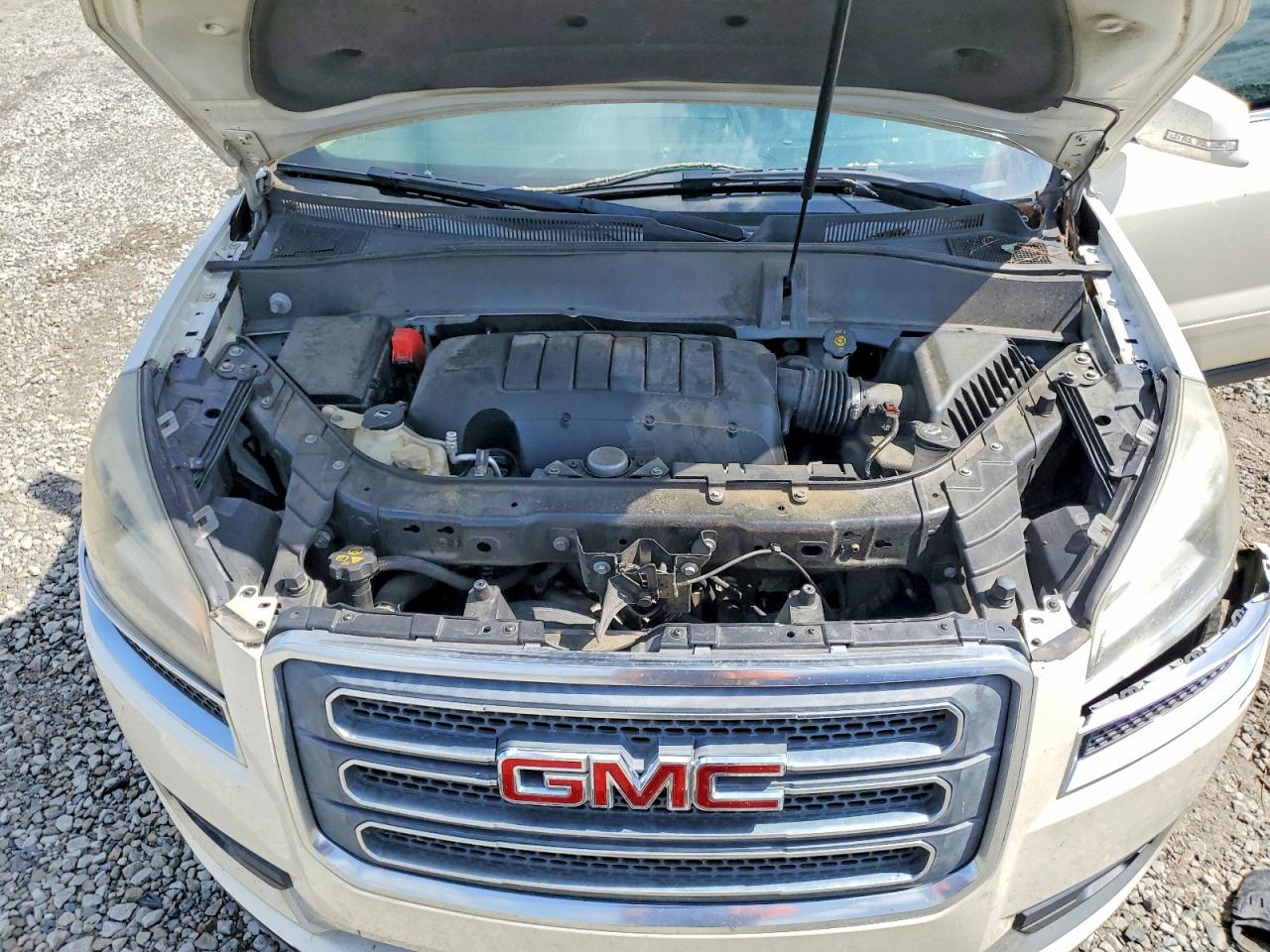 2013 Gmc Acadia Slt-2 Белый vin: 1GKKRSKD7DJ199871