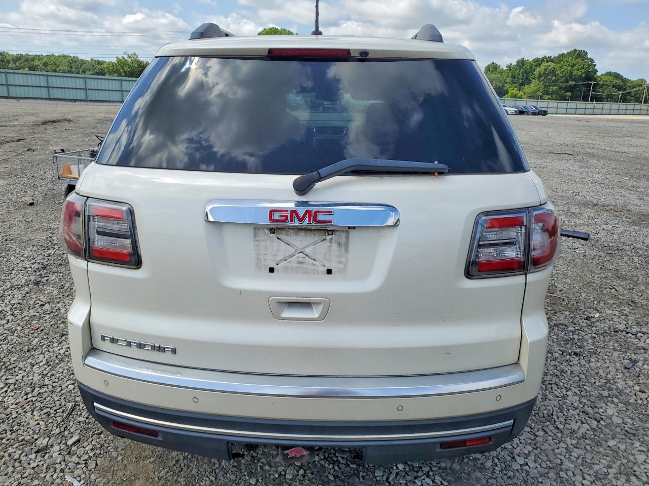 2013 Gmc Acadia Slt-2 Белый vin: 1GKKRSKD7DJ199871
