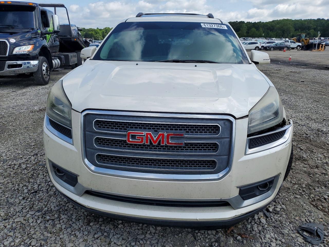 2013 Gmc Acadia Slt-2 Белый vin: 1GKKRSKD7DJ199871
