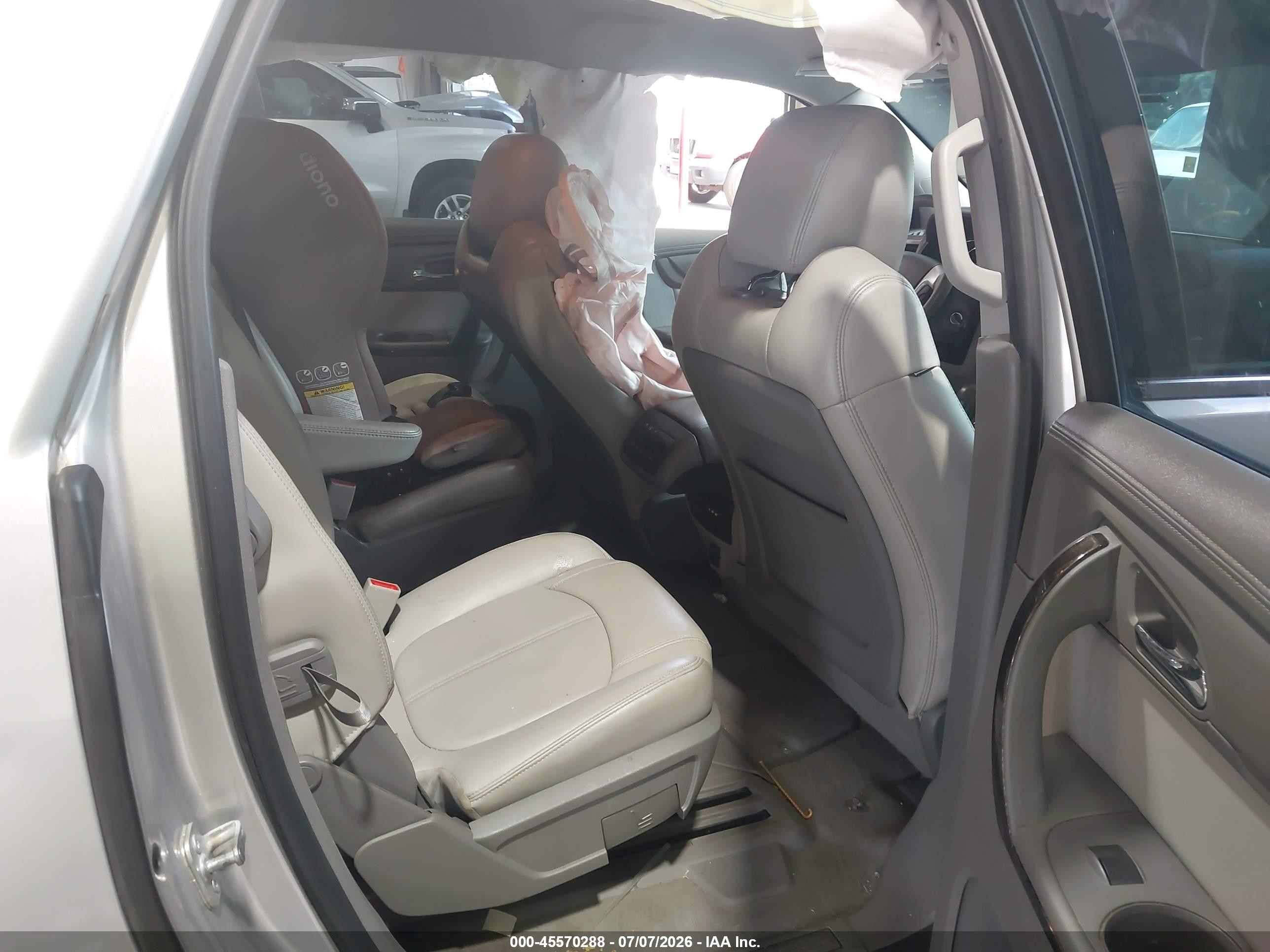 2015 Gmc Acadia Slt-2 Silver vin: 1GKKRSKD7FJ152763