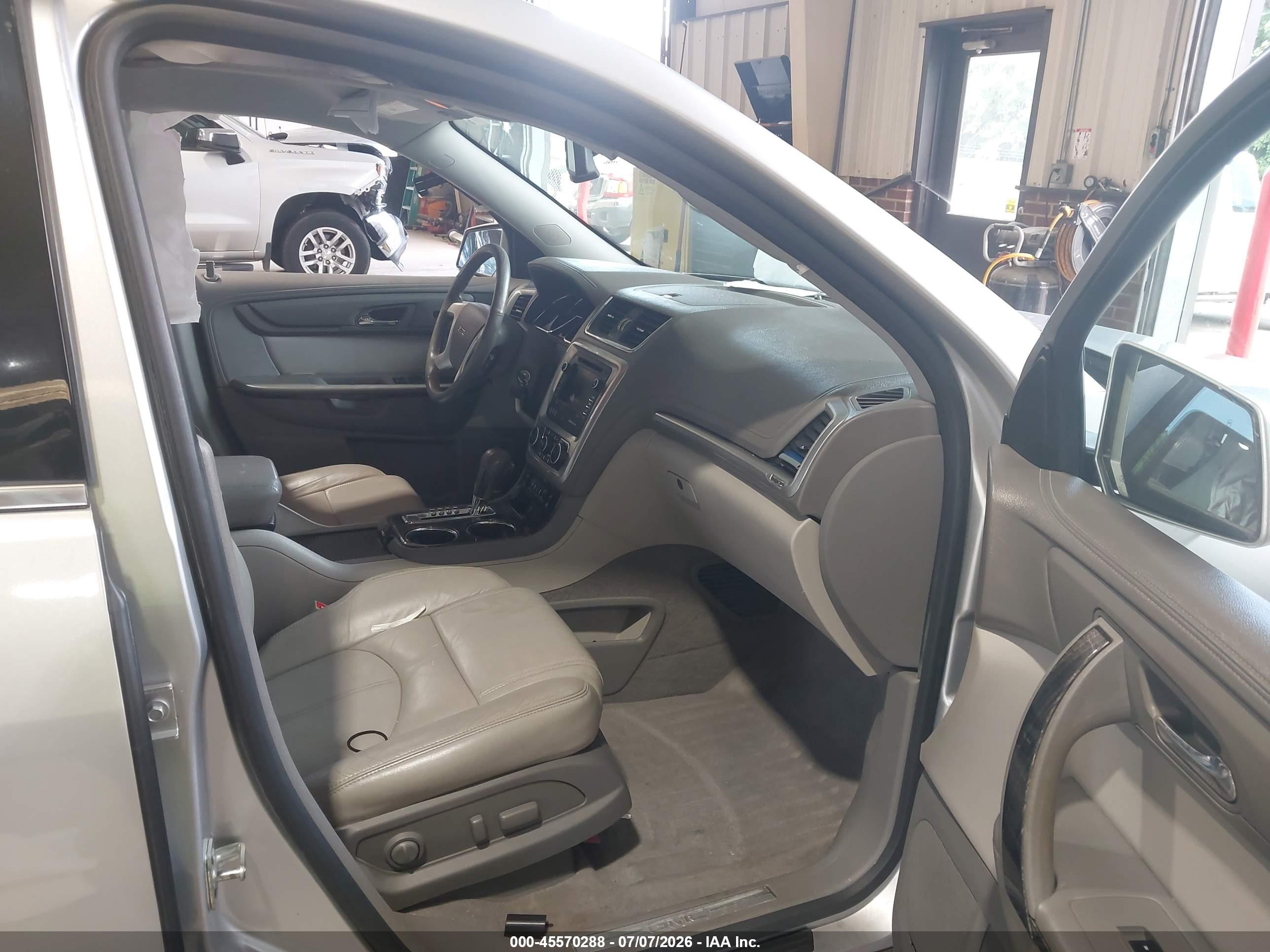 2015 Gmc Acadia Slt-2 Silver vin: 1GKKRSKD7FJ152763