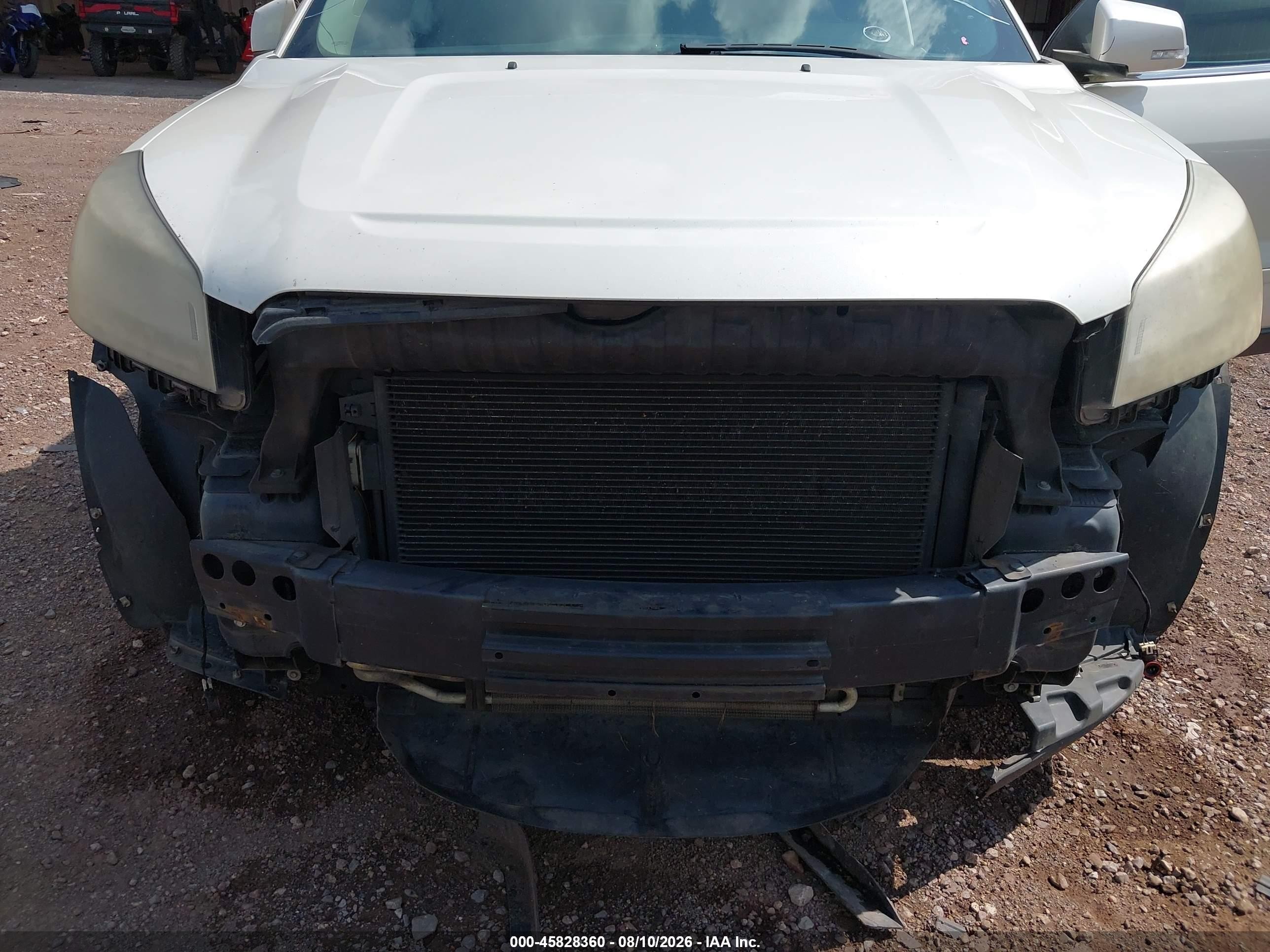 2013 Gmc Acadia Slt-2 White vin: 1GKKRSKD8DJ168872