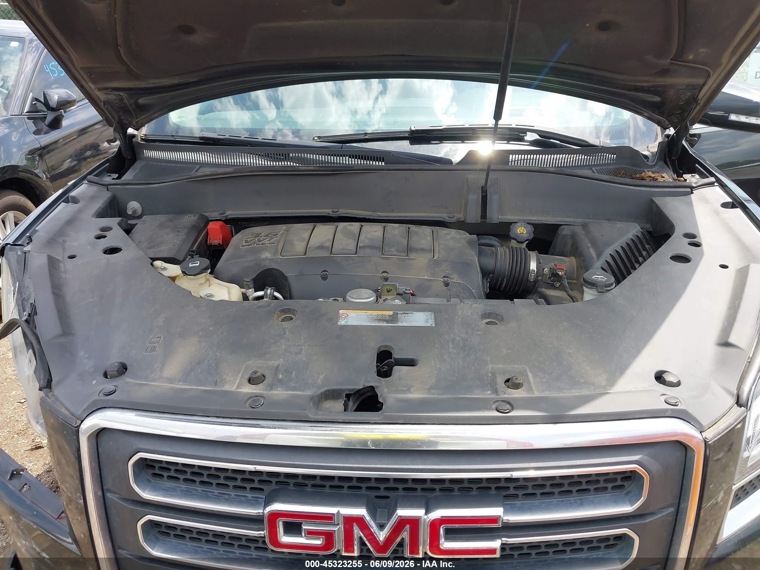 2014 Gmc Acadia Slt-2 Black vin: 1GKKRSKD8EJ256144