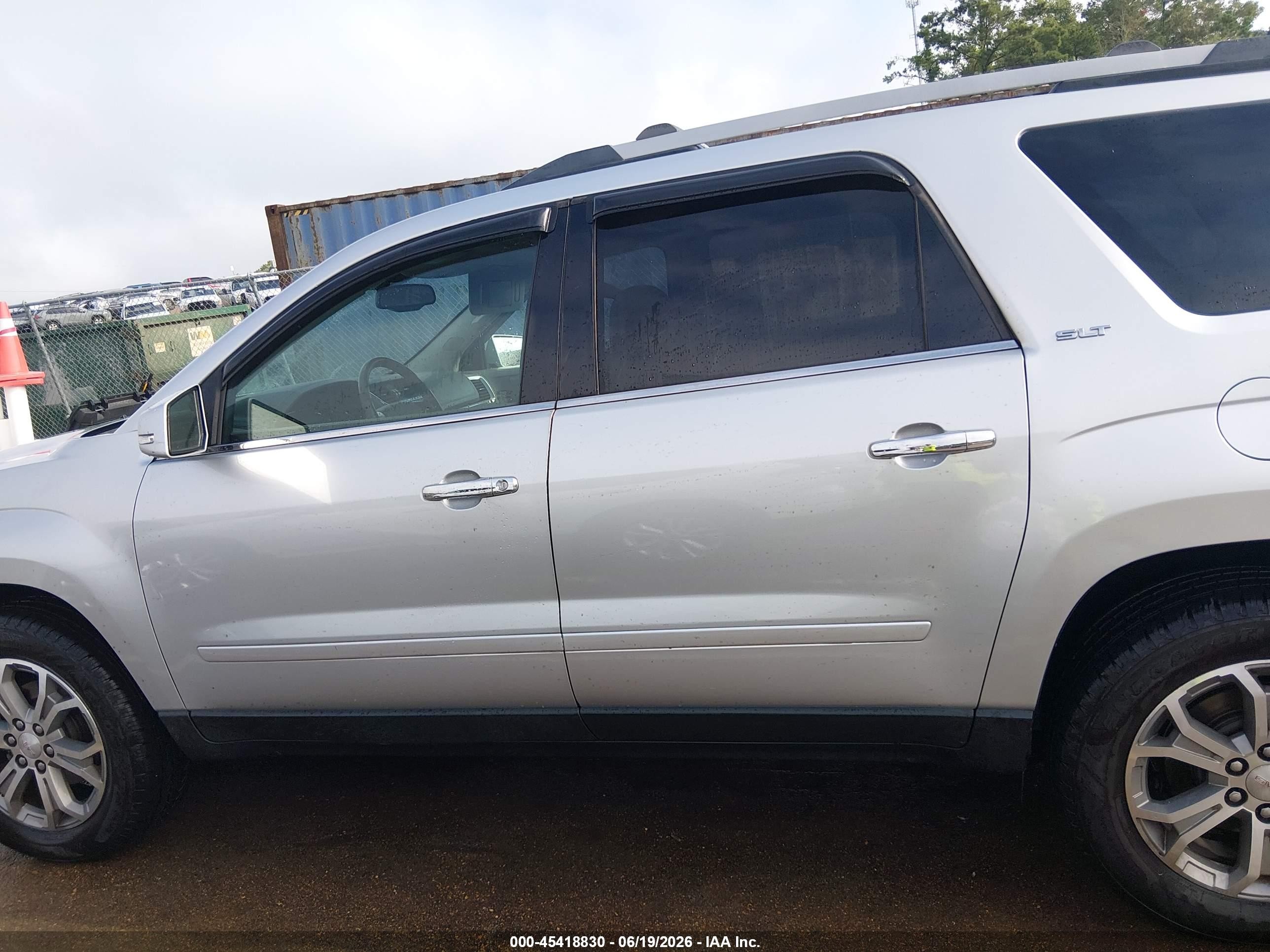 2015 Gmc Acadia Slt-2 Серебряный vin: 1GKKRSKD8FJ257182