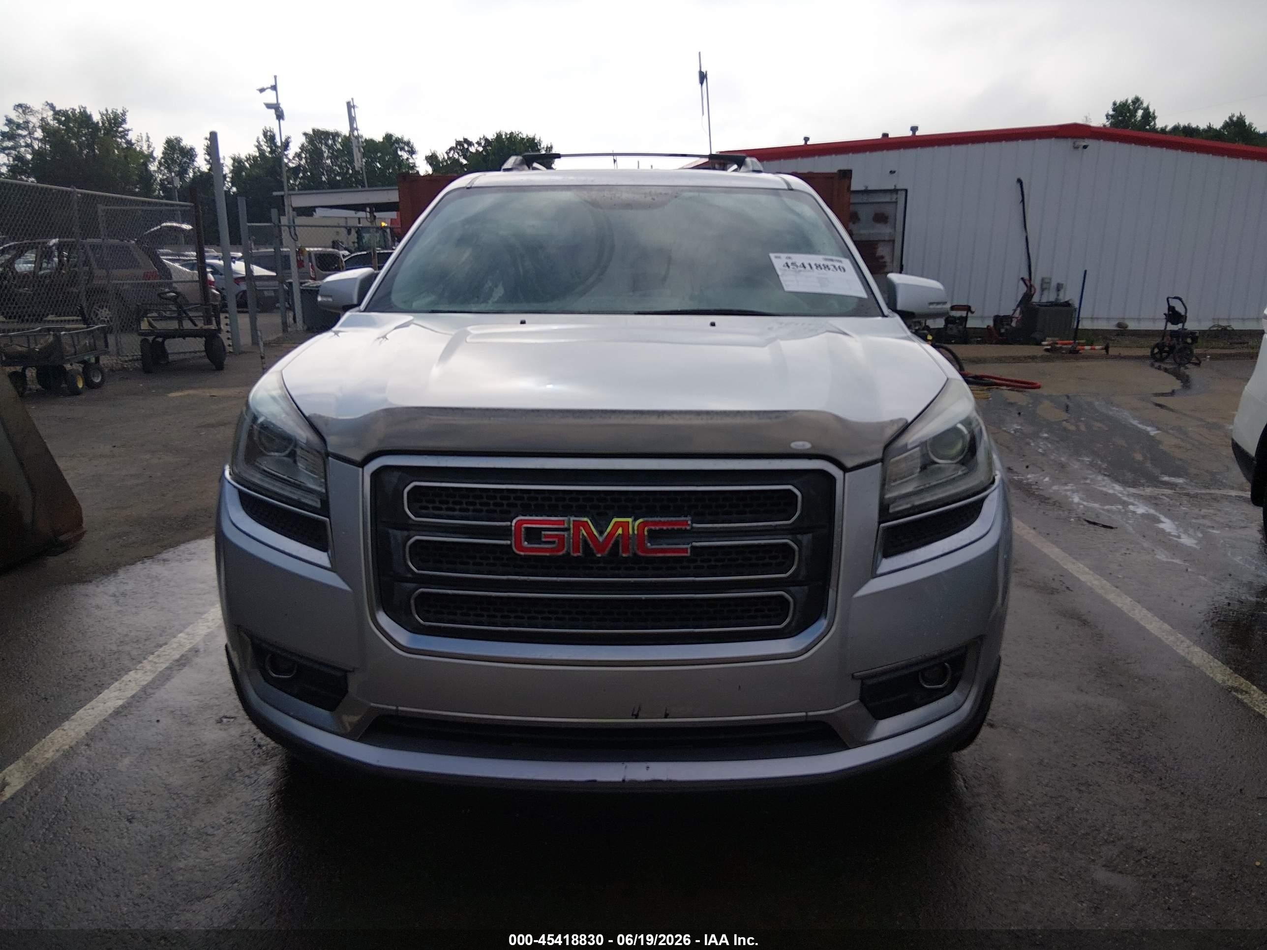 2015 Gmc Acadia Slt-2 Серебряный vin: 1GKKRSKD8FJ257182