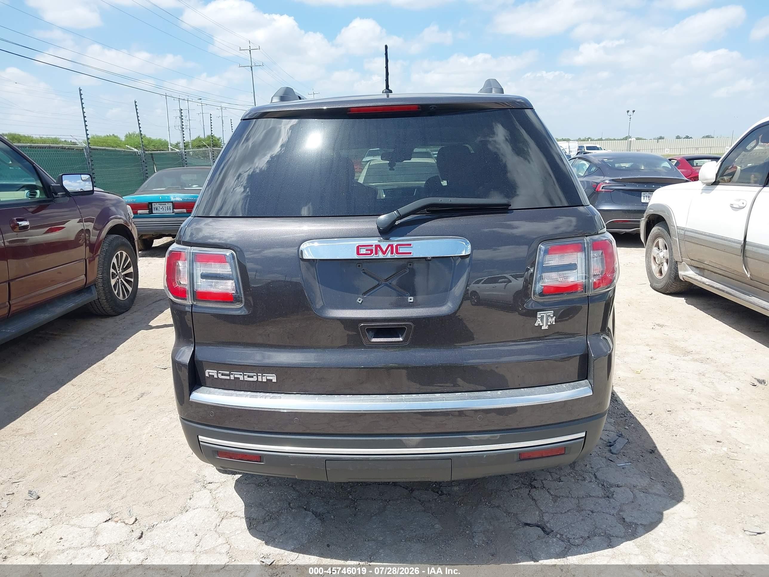 2015 Gmc Acadia Slt-2 Black vin: 1GKKRSKD8FJ338425